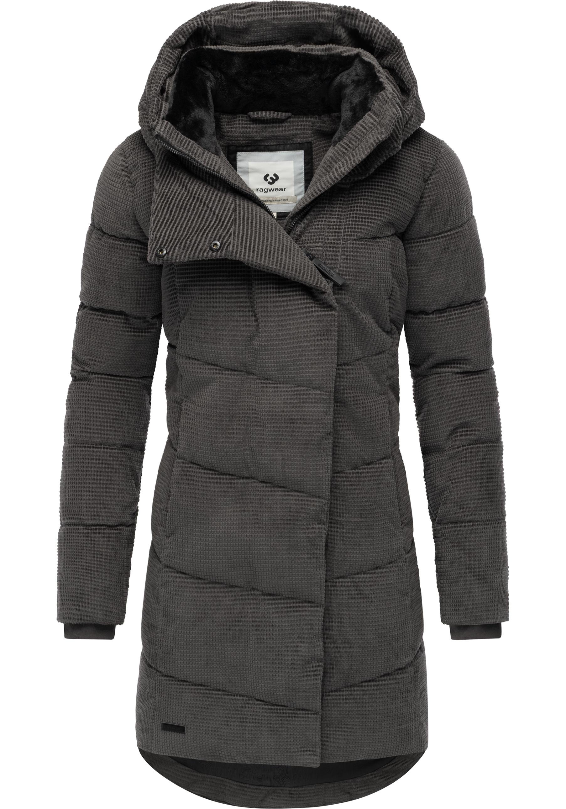 Ragwear Wintermantel »Pavla Cordy YOUMODO«, Wasserdichter Steppmantel in Kord-Optik