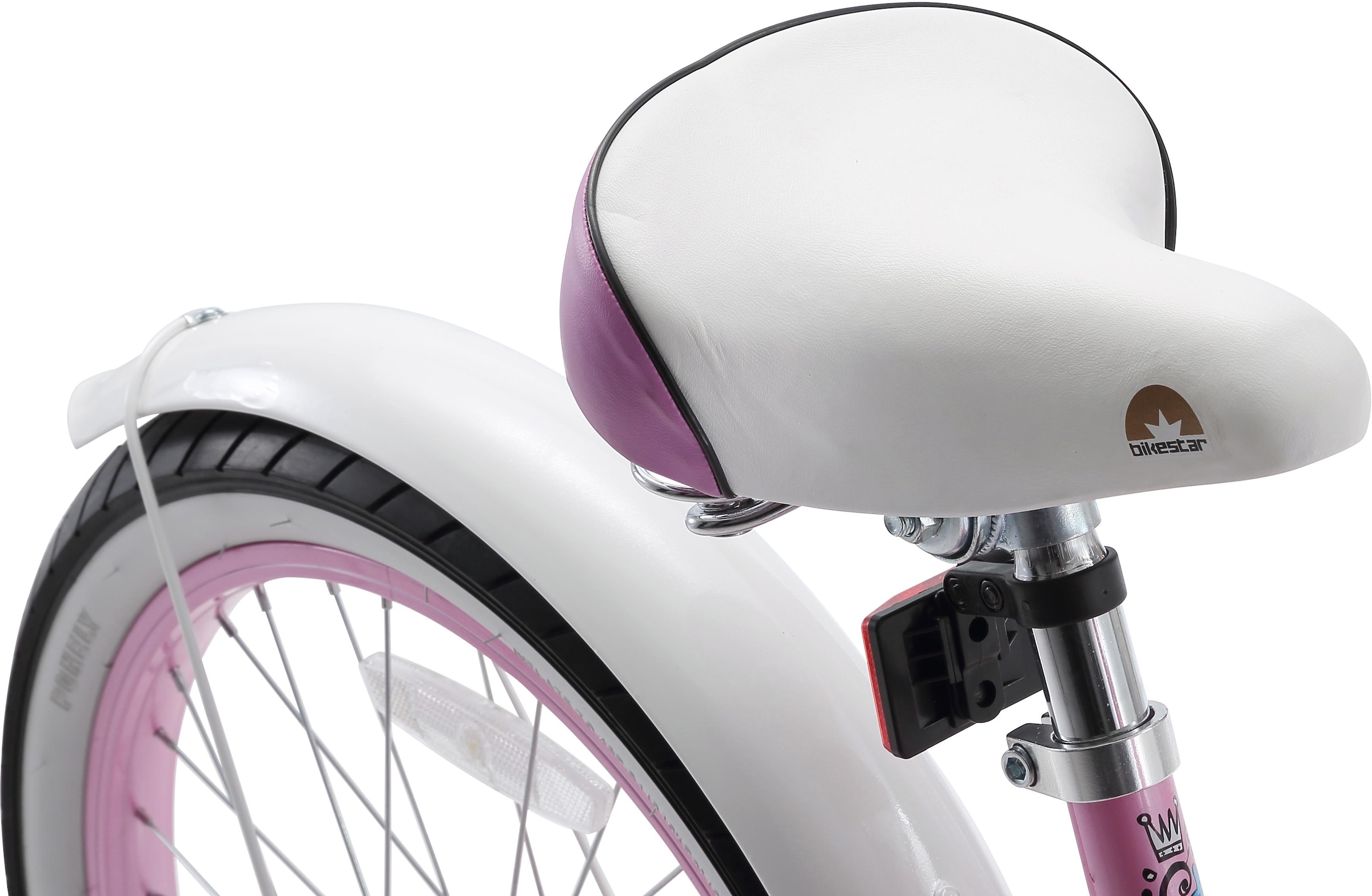 Bikestar Jugendfahrrad »Cruiser«, 1 Gang, für Damen