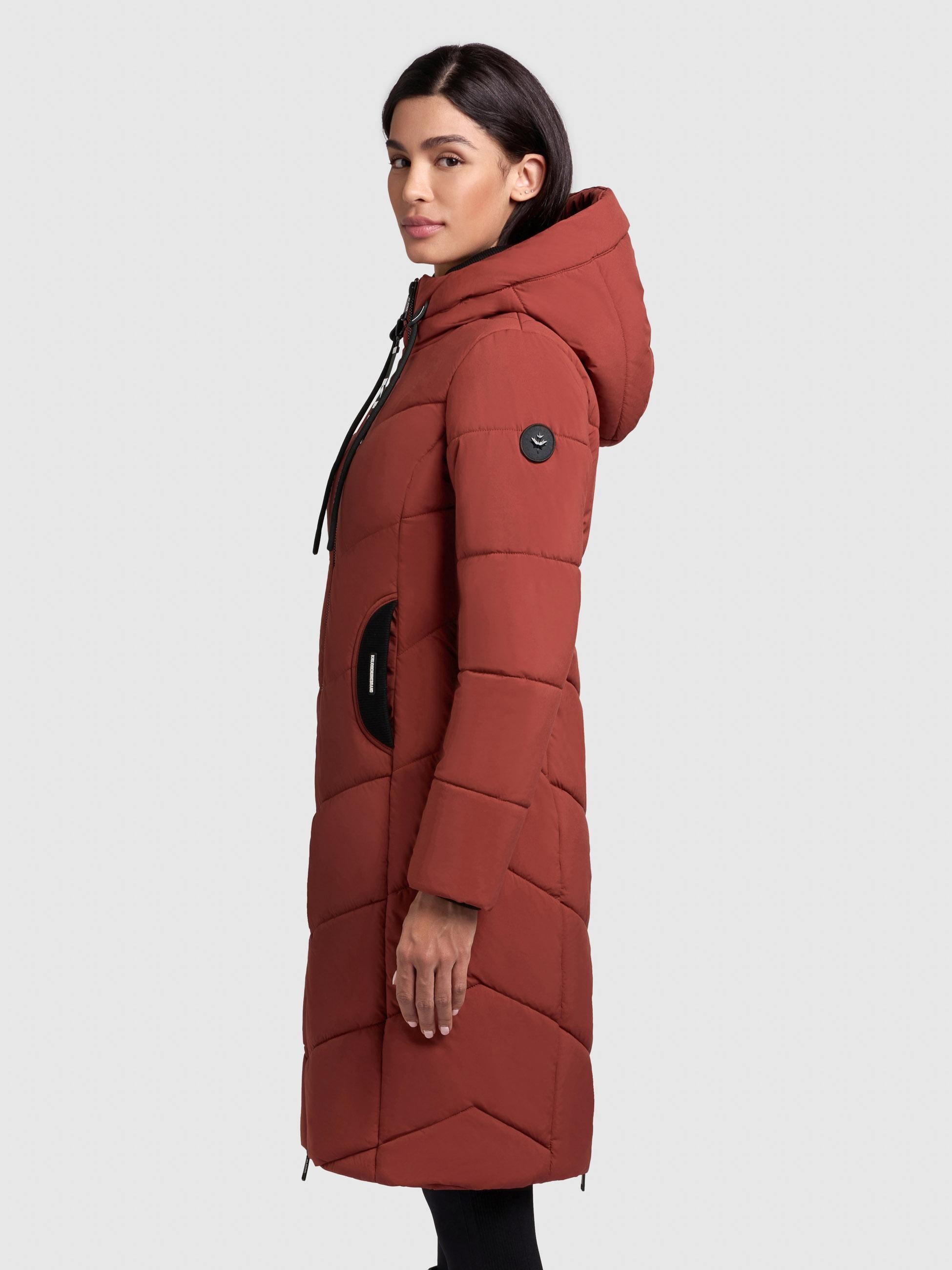 khujo Wintermantel "Aribay4 Light-YM", Winter Steppmantel mit Kapuze und Ge günstig online kaufen