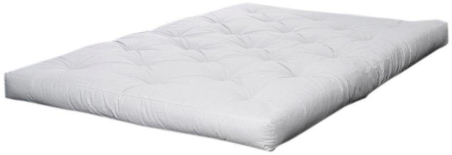 Futonmatratze KARUP DESIGN, B:120cm H:15cm L:200cm, beige, Bezug Matratze: 80% Baumwolle, 20% Polyester, Matratzen, "Comfort Futon, 15 cm hoch,