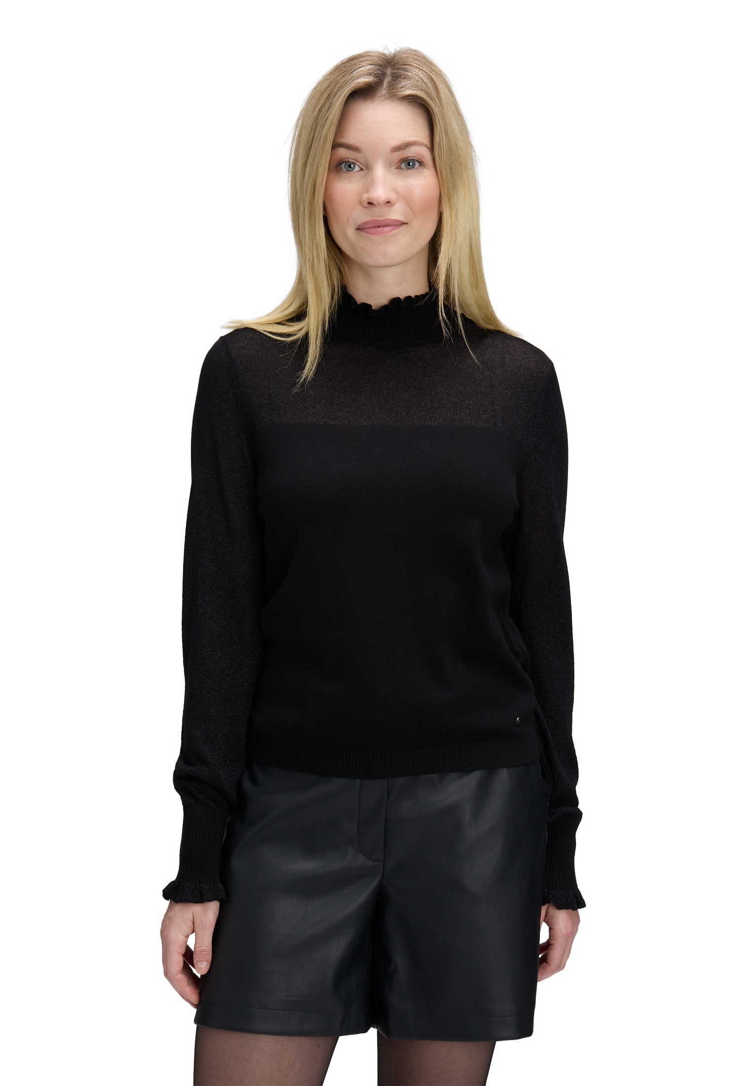 Betty&Co Strickpullover "Damen mit Lurexfaden" 1 Stk. günstig online kaufen