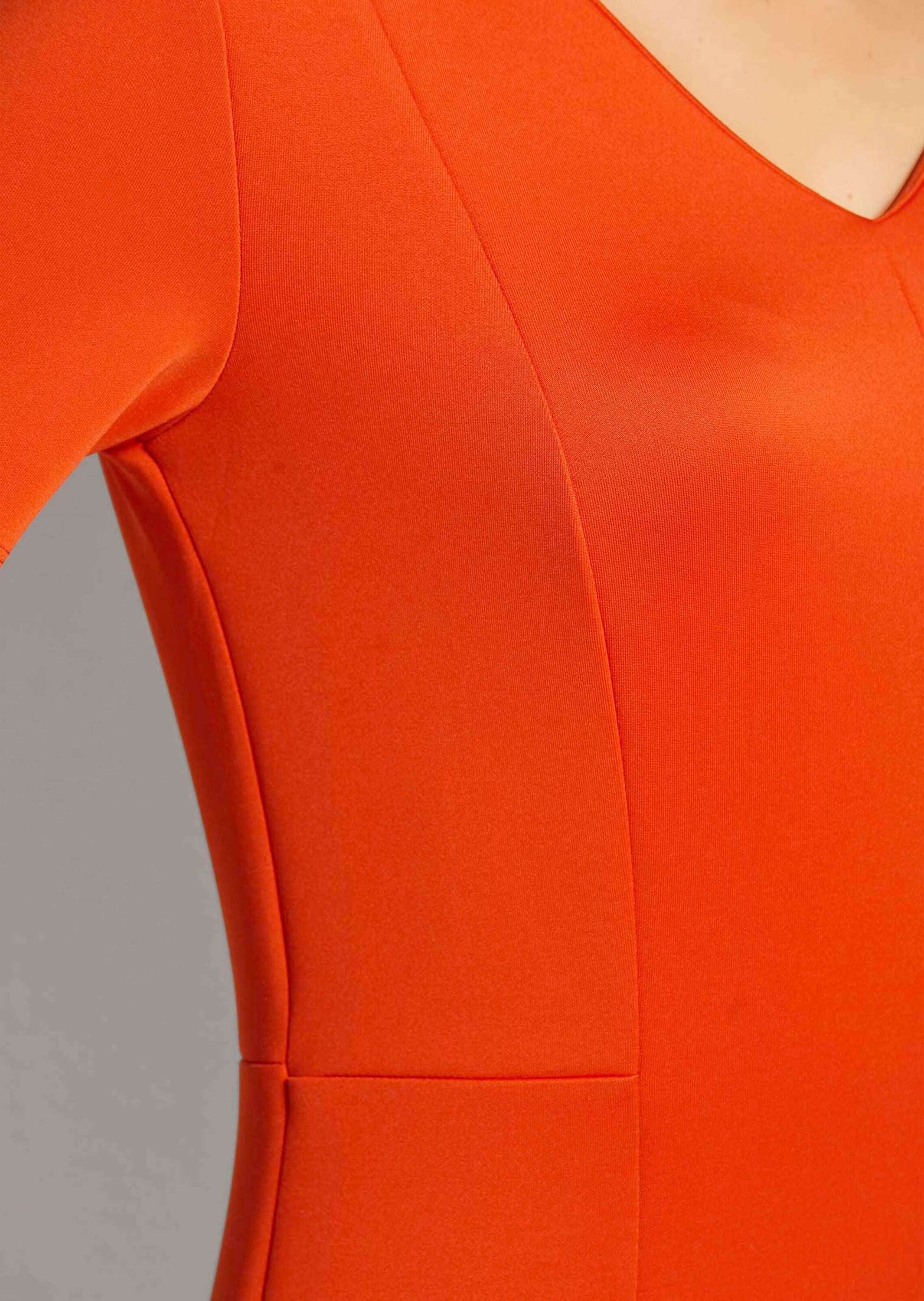 MADELEINE Midikleid »Kleid Etuikleid mit kurzen Ärmeln«
