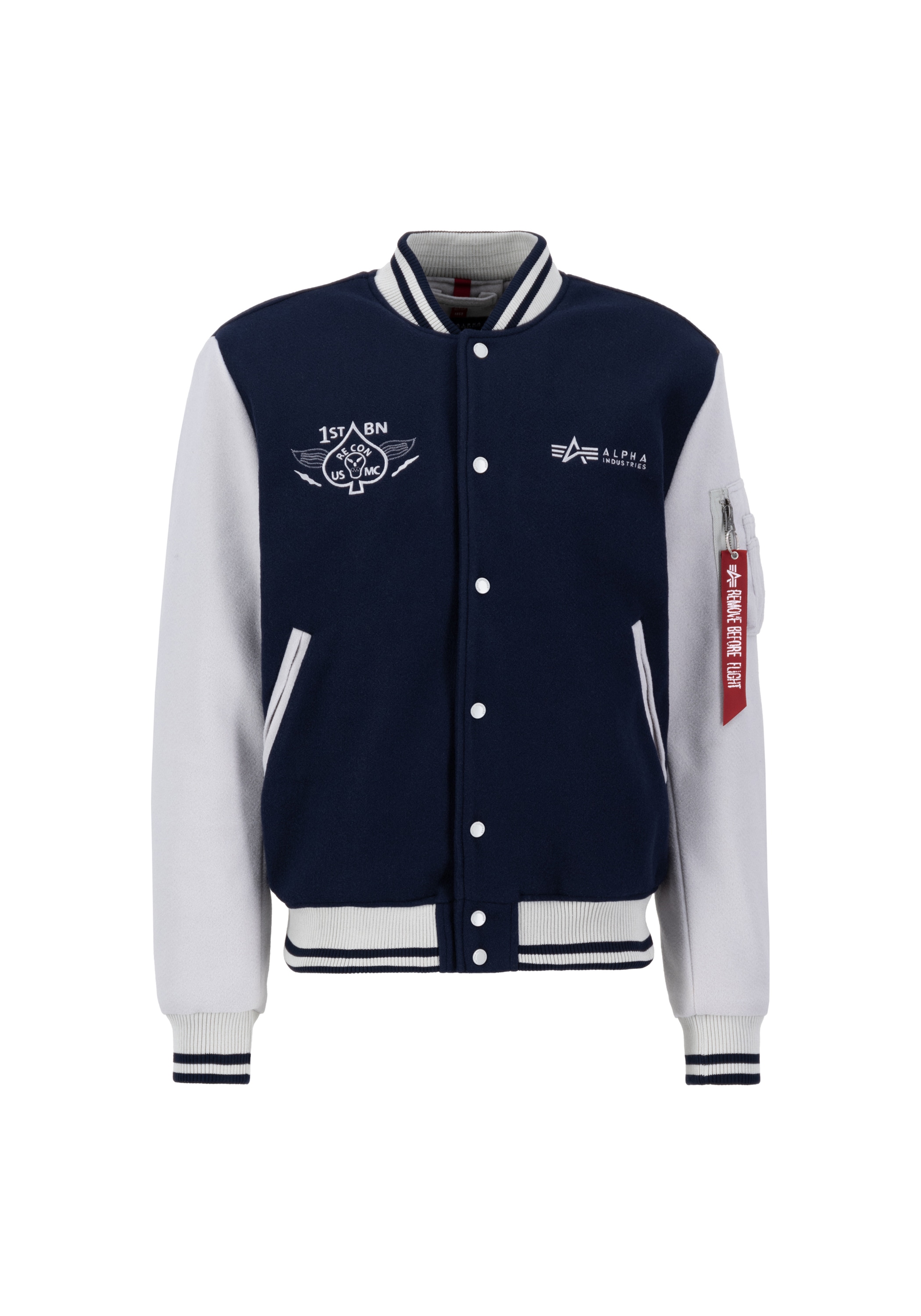 Alpha Industries Bomberjacke »Alpha Industries Men - Bomber Jackets Varsity Air Force Jacket«