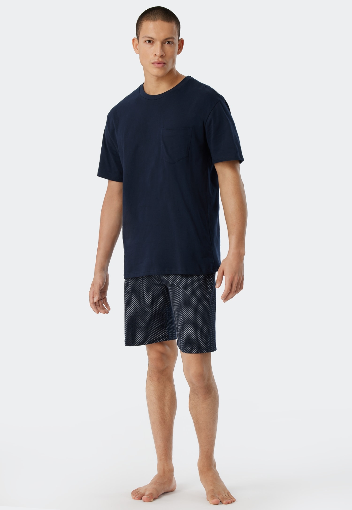 Schiesser Shorty »"selected! premium inspiration"«, (2 tlg.), mit rundem Halsausschnitt