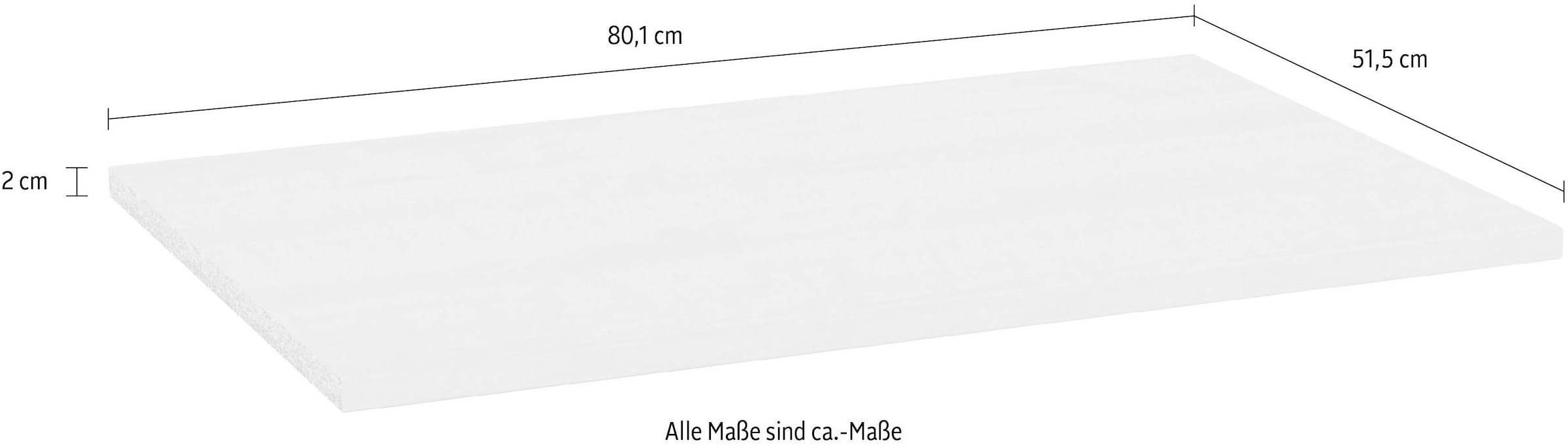WIEMANN Einlegeboden 1 Stk. tlg.
