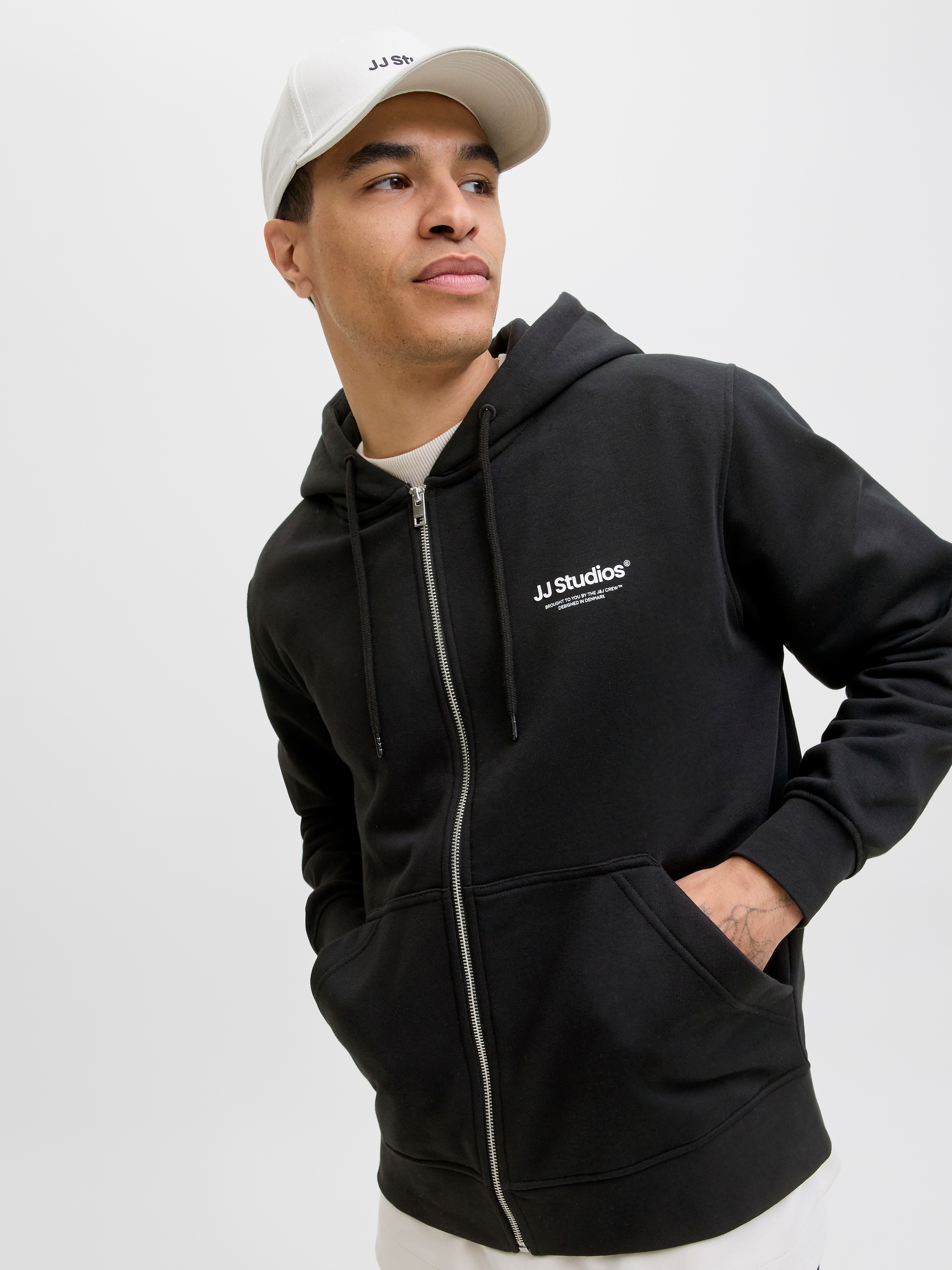 Jack & Jones Kapuzensweatshirt »JJESOHO SWEAT ZIP HOOD NOOS«
