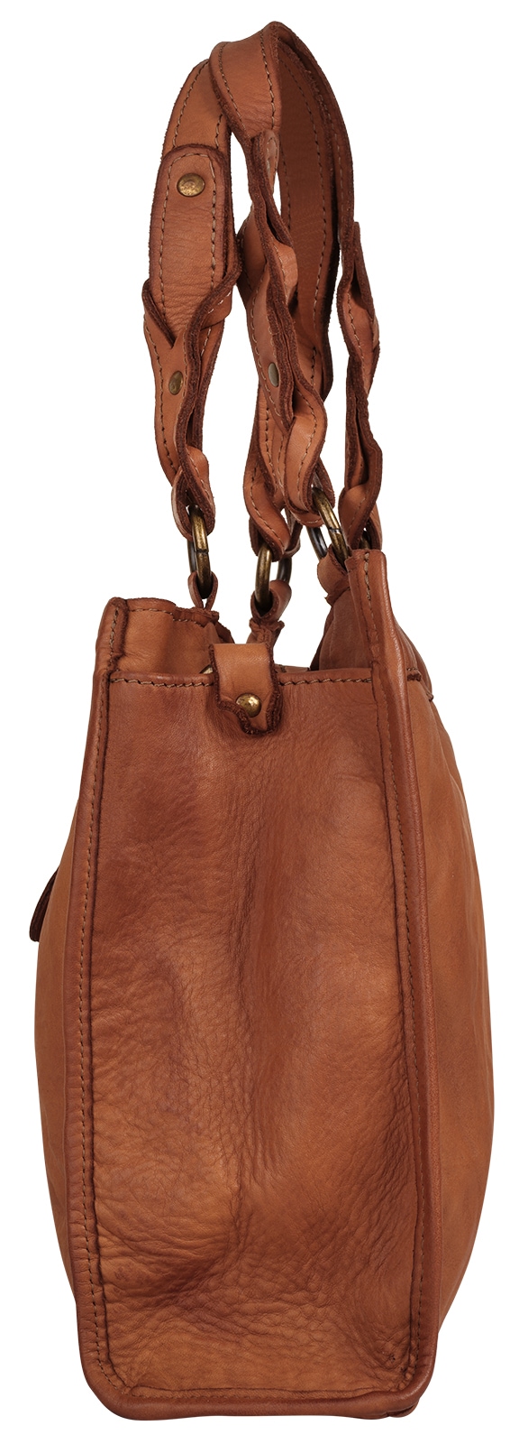 Samantha Look Shopper, echt Leder, Made in Italy