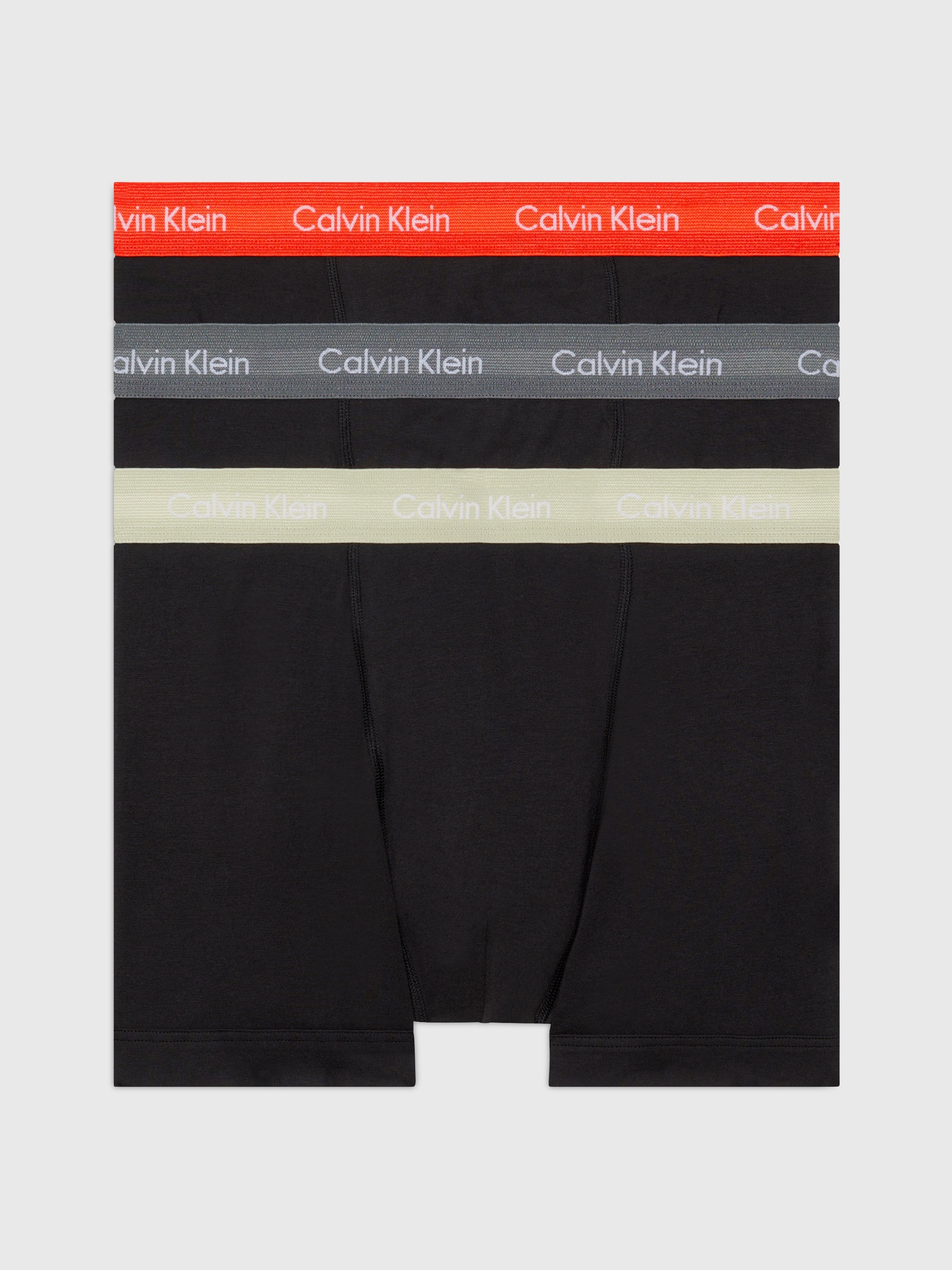 Calvin Klein Underwear Trunk "TRUNK 3PK", (Packung, 3 St., 3er-Pack), mit Logo-Elastikbund