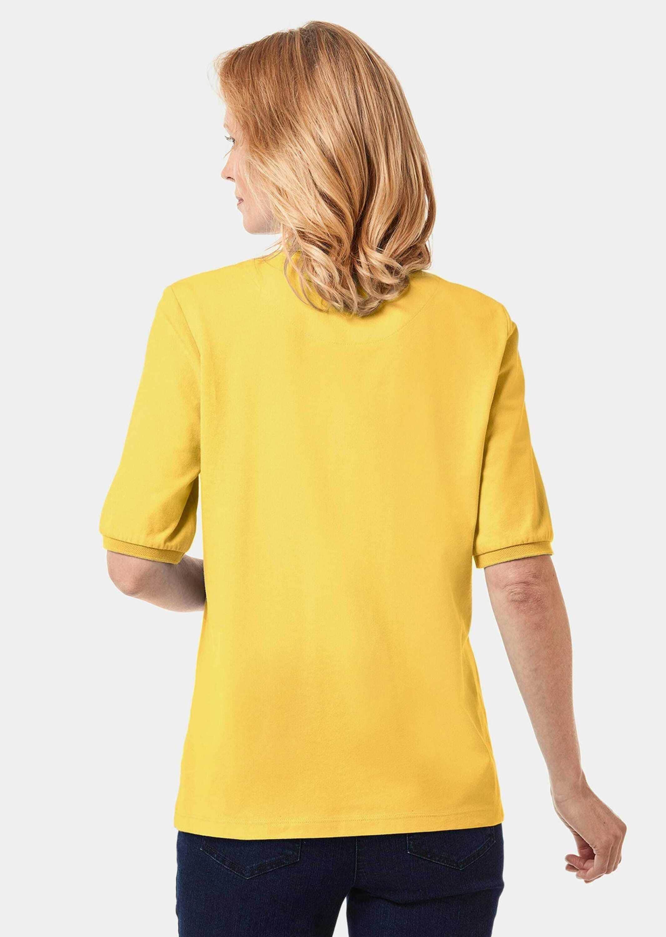 GOLDNER Poloshirt »Poloshirt Poloshirt in hochwertiger Pikee-Qualität«