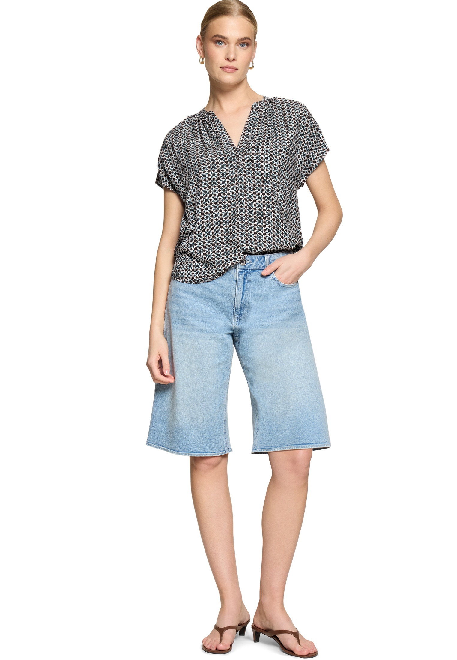 Zero Shirtbluse »Damen mit Print.«