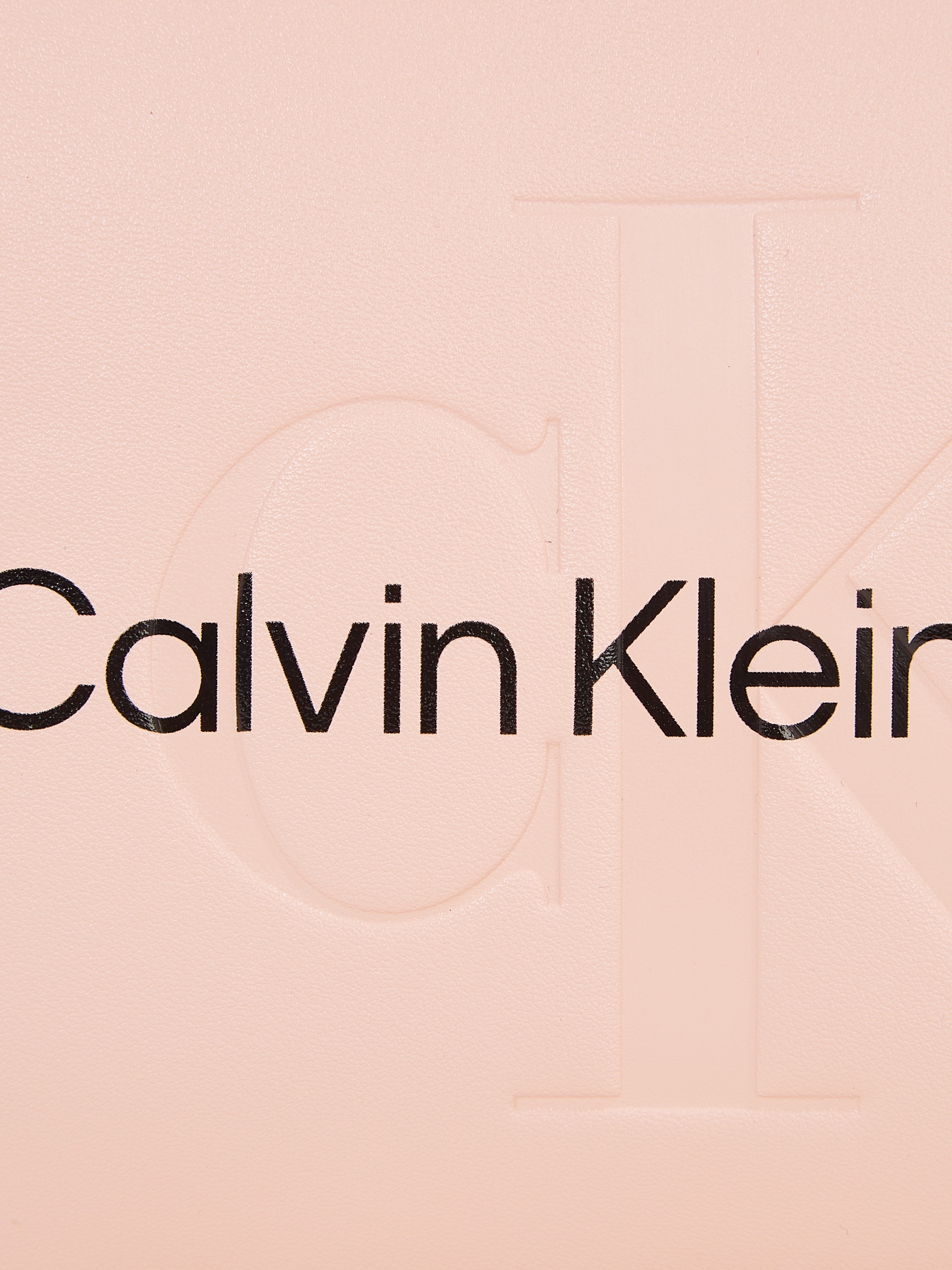Calvin Klein Jeans Schultertasche »SCULPTED SHOULDER POUCH25 MONO«, mit großflächigem Markenlogo vorne