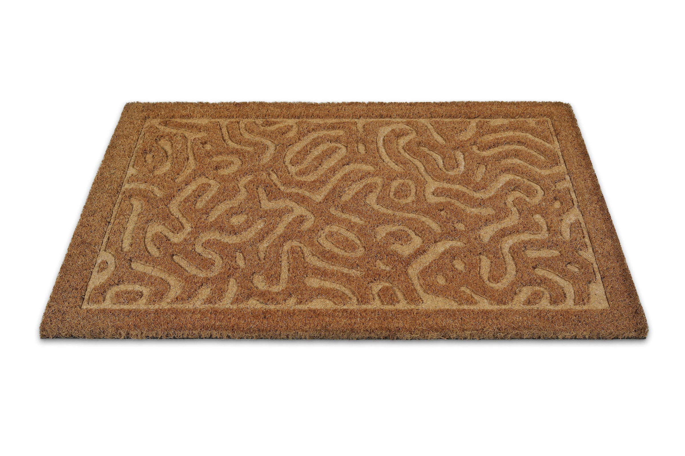 Wecon home Fußmatte "Desert Doodle" rechteckig 14 mm Höhe Kokos, pflegeleic günstig online kaufen