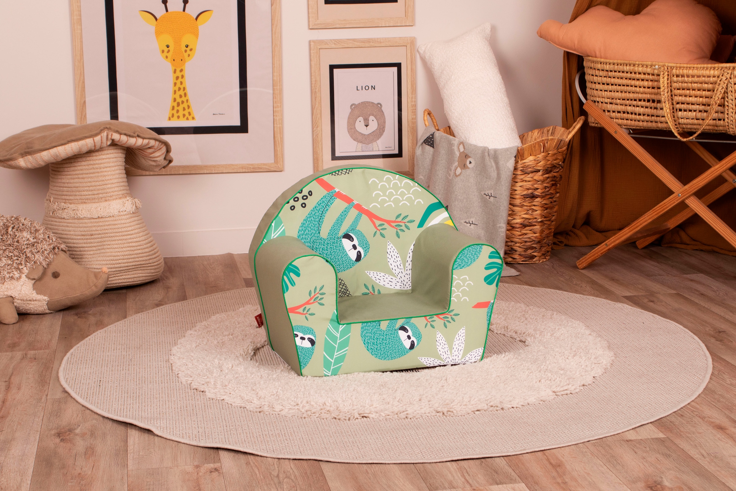 Knorrtoys® Sessel »Faultier« für Kinder; Made in Europe