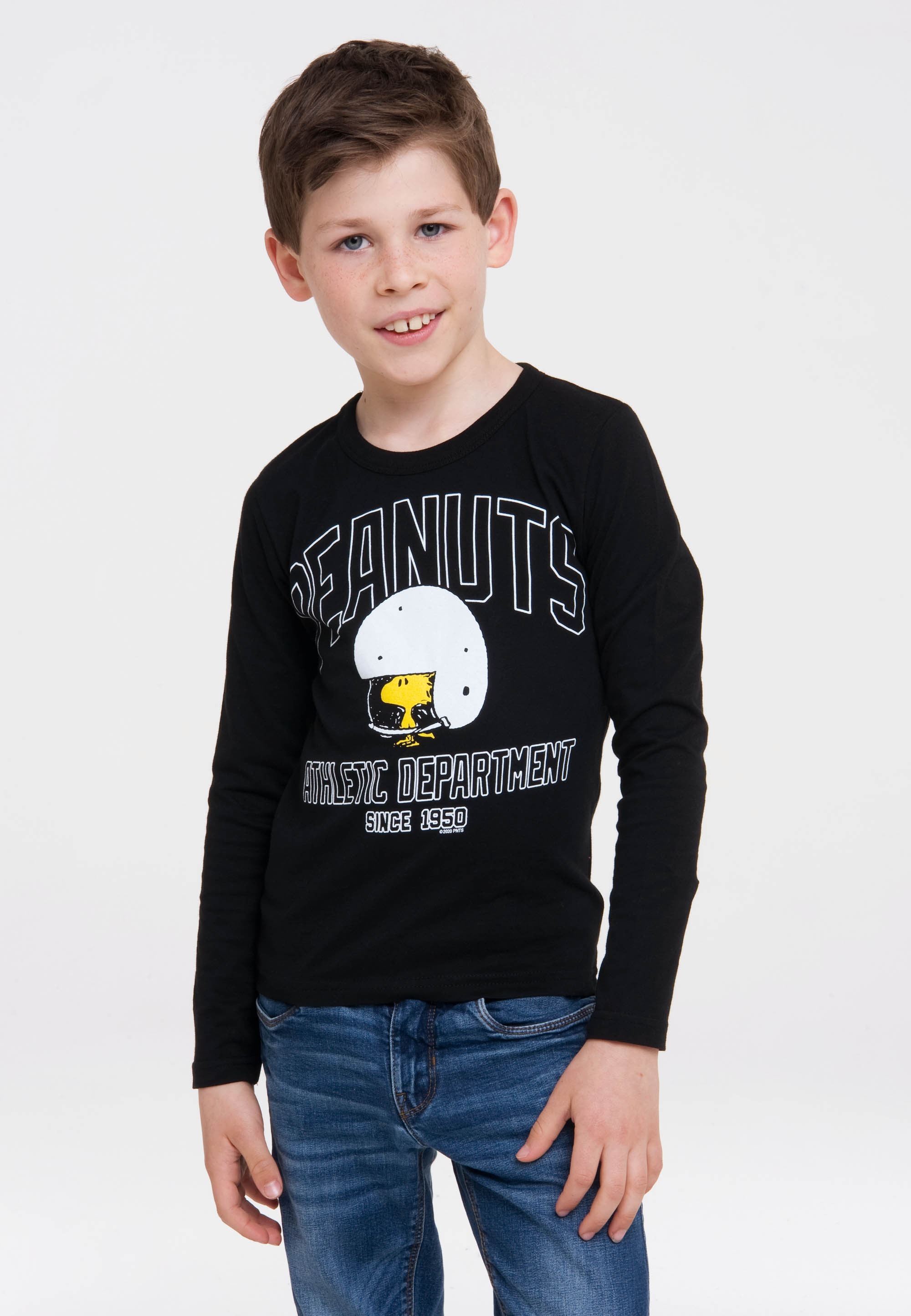 LOGOSHIRT Langarmshirt »Peanuts – Woodstock«, mit lizenziertem Print