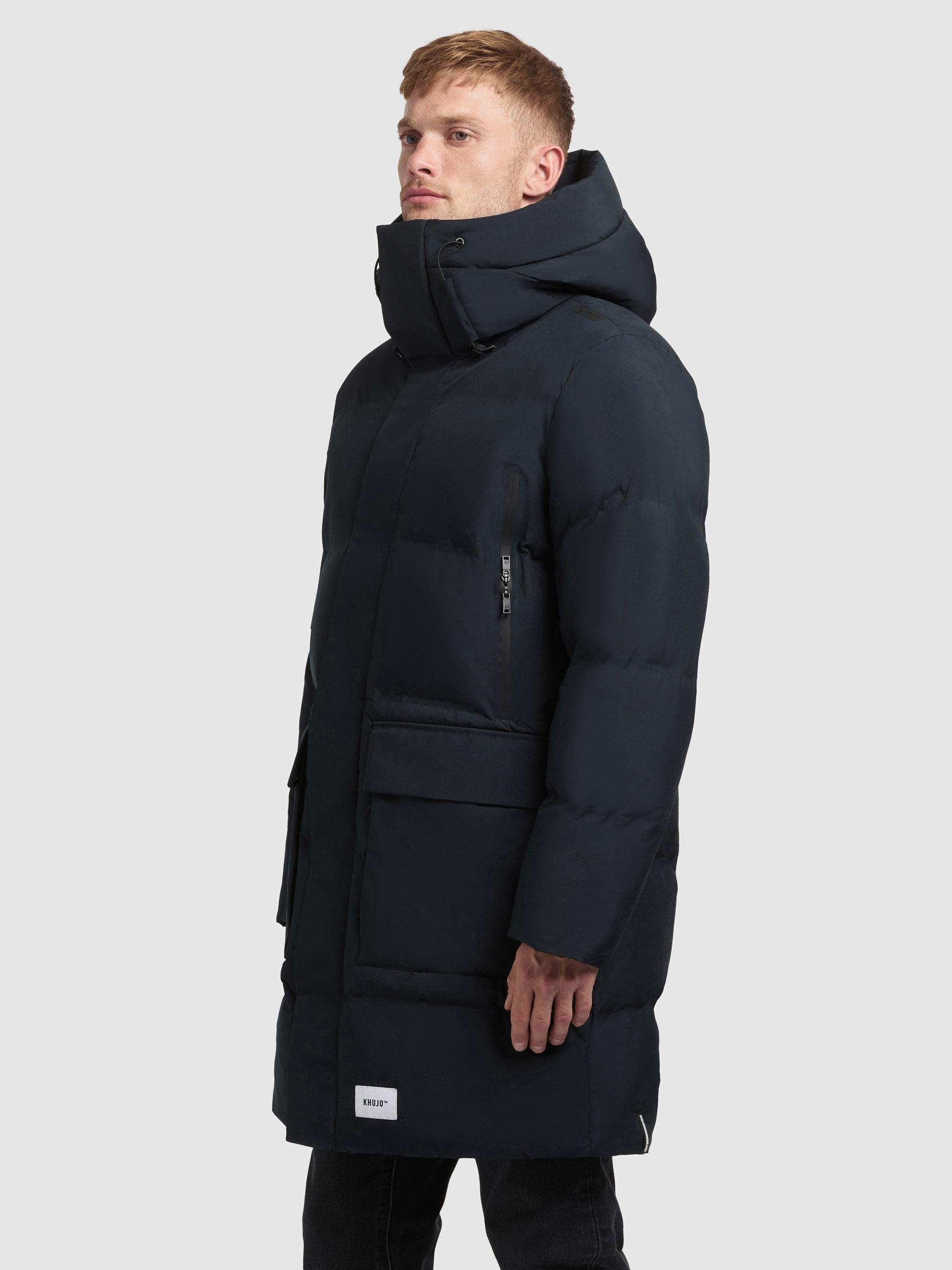 khujo Wintermantel »Winer3« Warmer gefütterter Mantel mit Kapuze