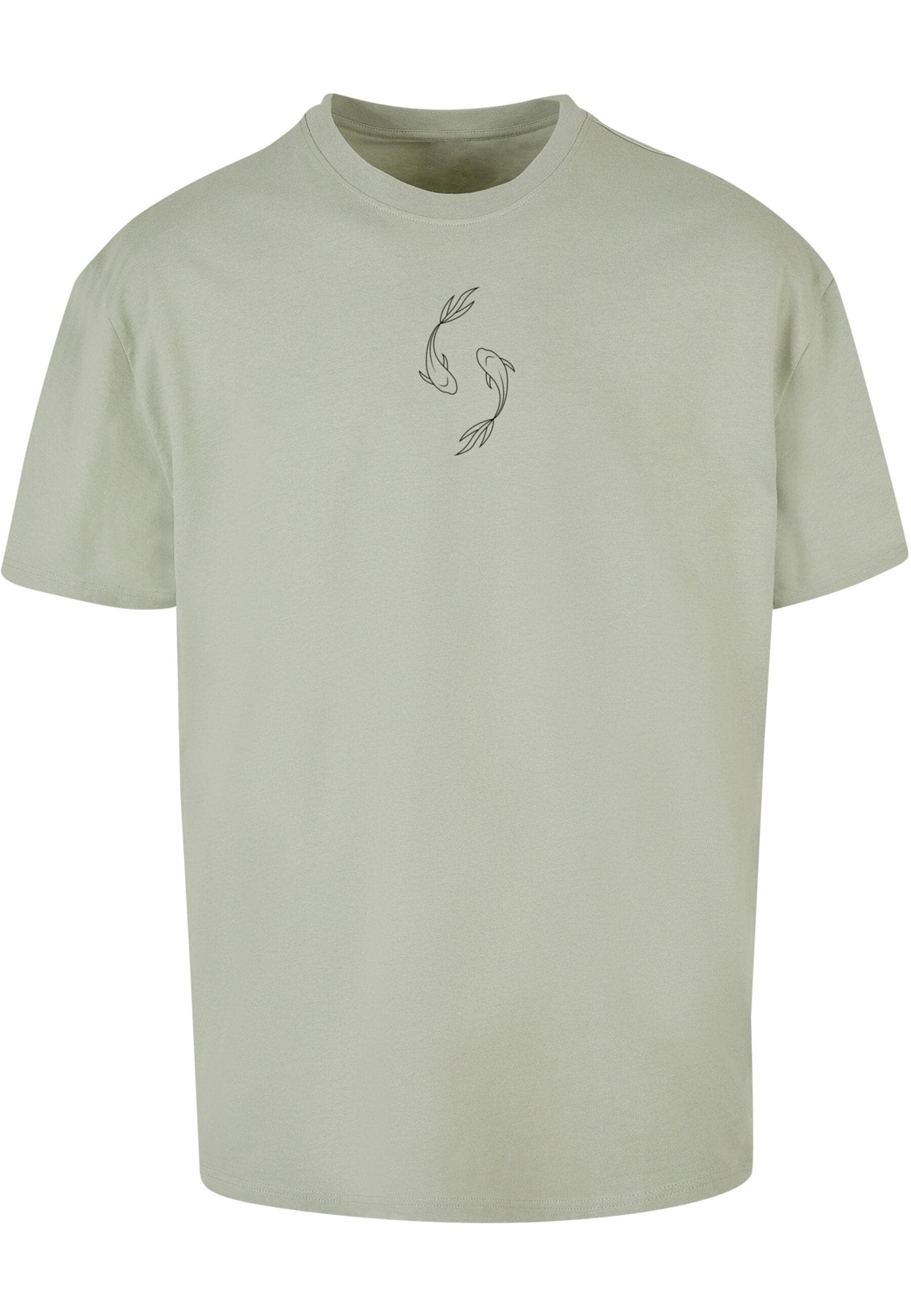 Merchcode T-Shirt "Merchcode Herren Spring - Yin & Jang Fish Heavy Oversize günstig online kaufen