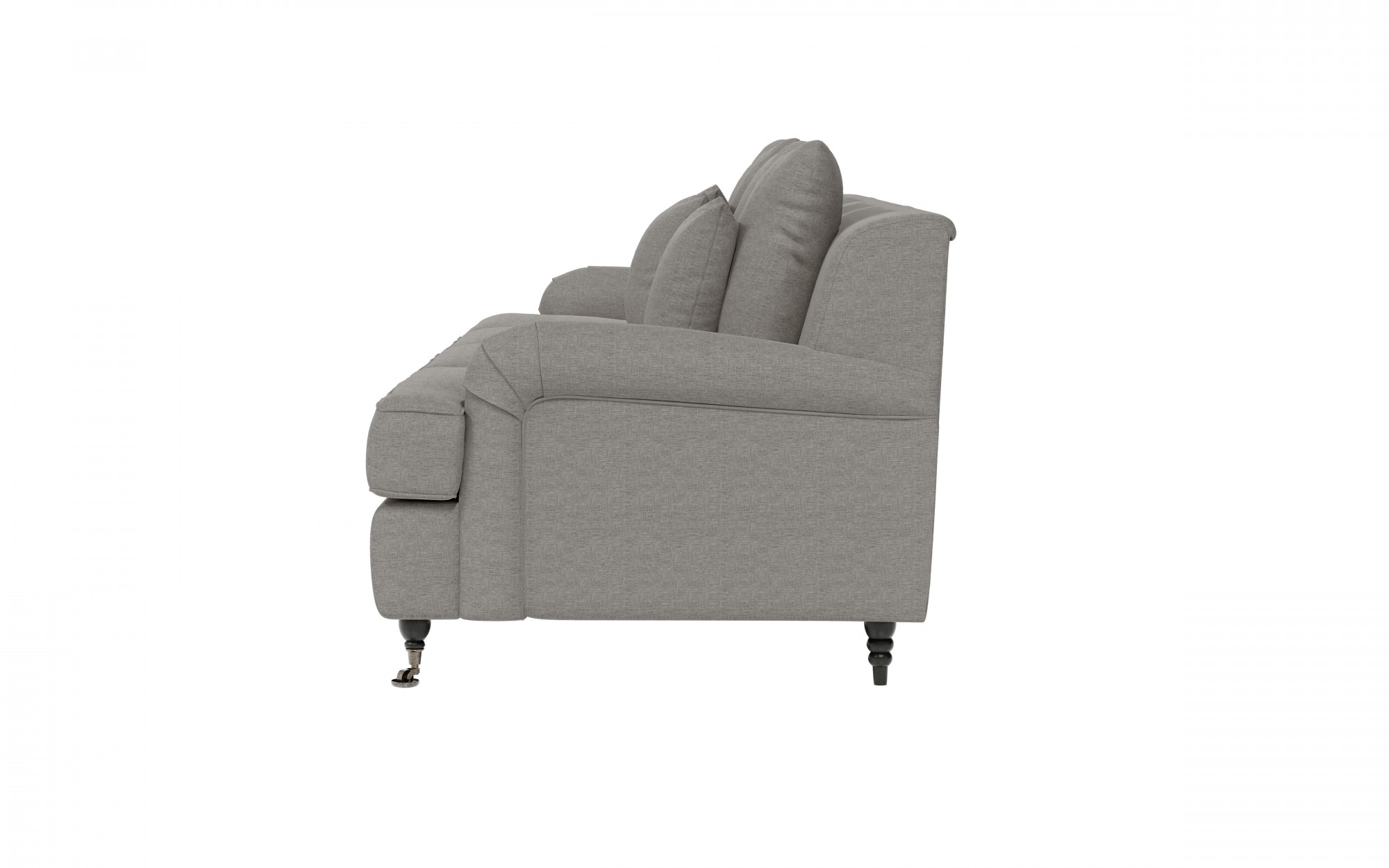 Guido Maria Kretschmer Home&Living Big-Sofa »NORIN«, zwei Fußarten: vorne - Rollen, hinten - Holzfüße