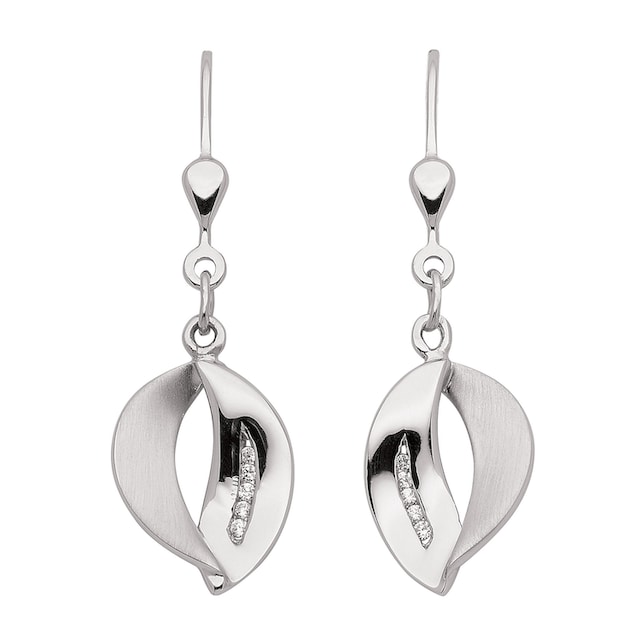 Adelia´s Paar Ohrhänger »925 Silber Ohrringe Ohrhänger«, mit Zirkonia  Silberschmuck für Damen bestellen | BAUR