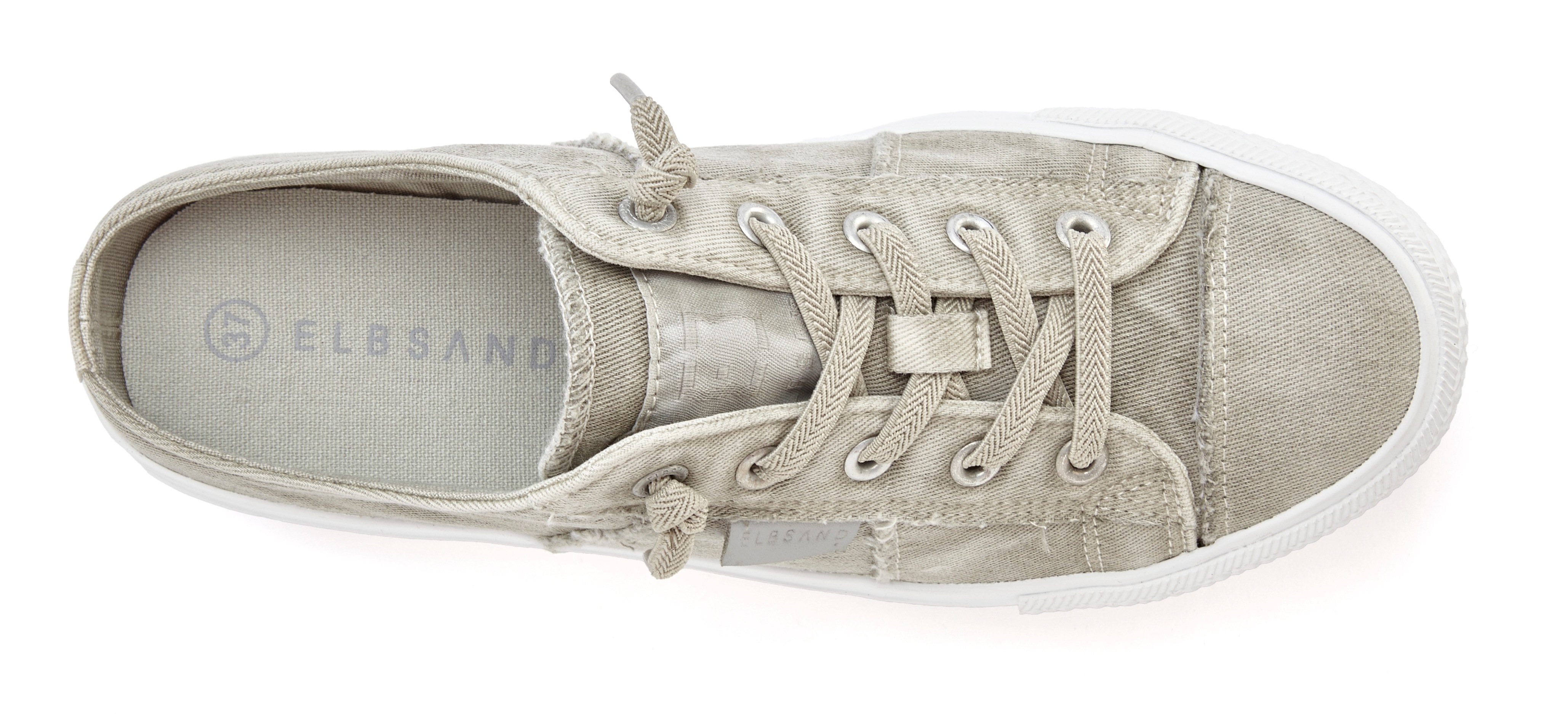 Thumbnail - Elbsand Sneaker "Sabot, Clog, Freizeitschuh, Halbschuh, Stoffschuh, Turnschuh" Slip-On-Sneaker, Textilschuh zum Reinschl...