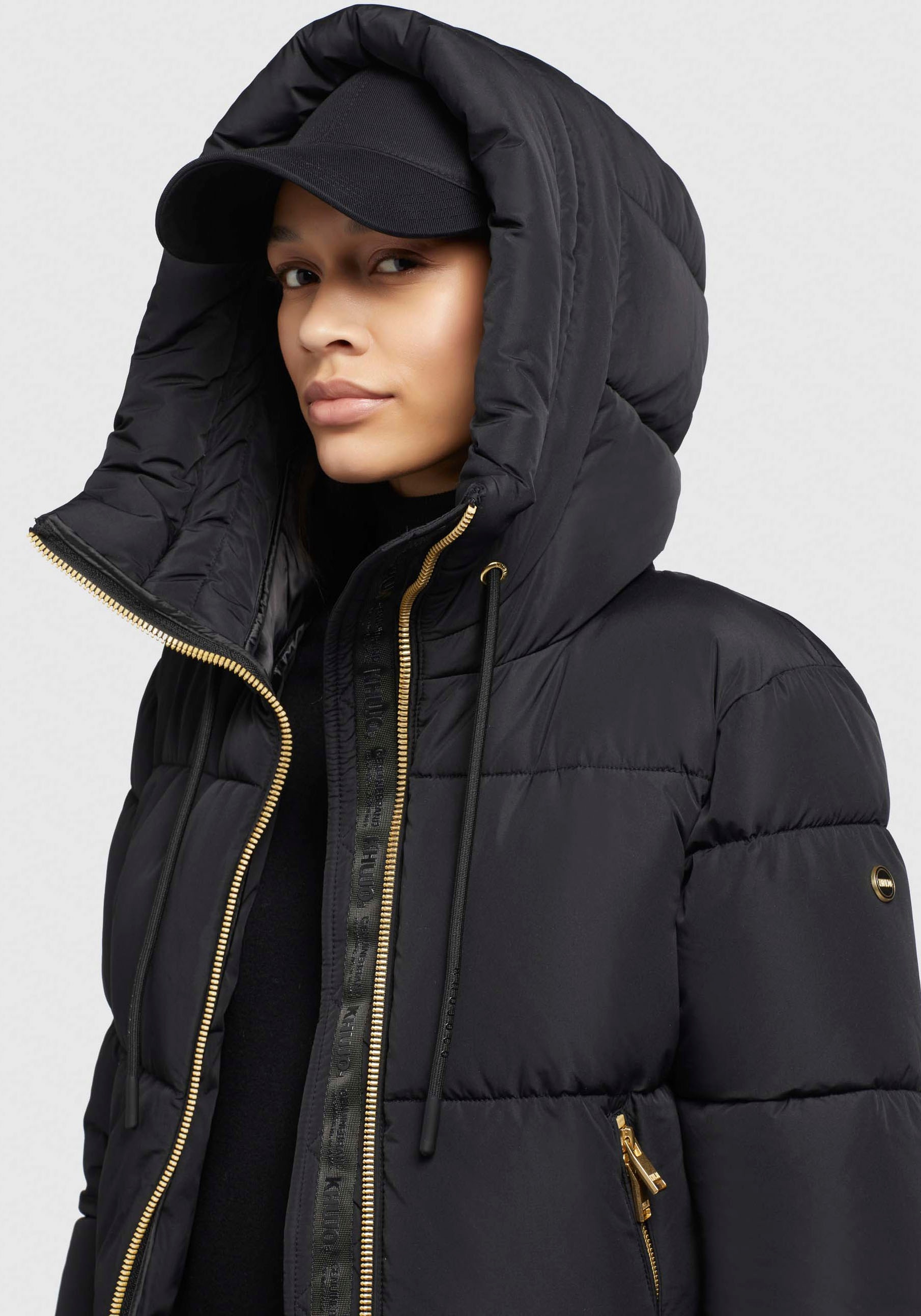khujo Steppjacke »NELI«, mit Kapuze