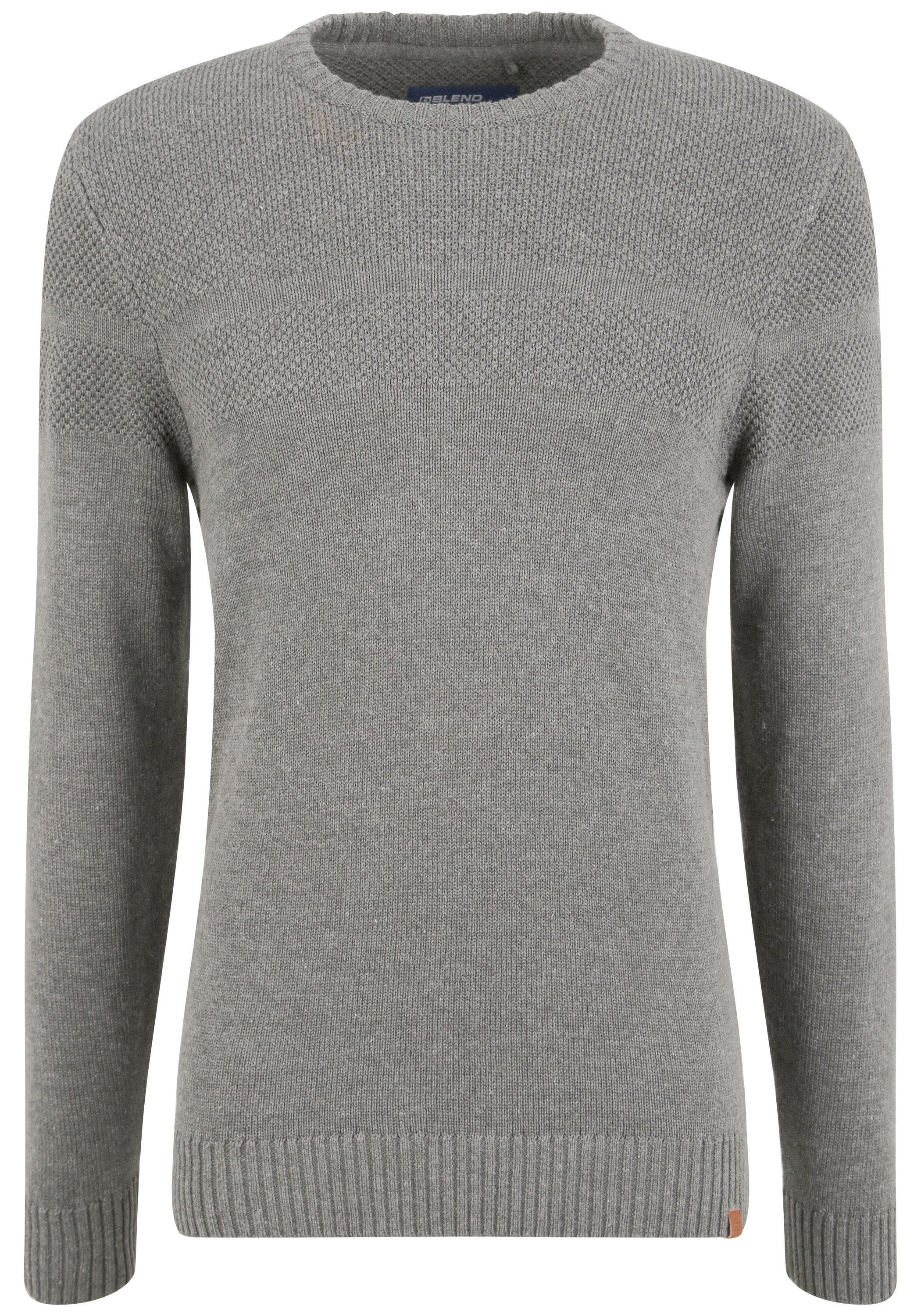 Blend Strickfleece-Pullover "Strickpullover BHGastamo"