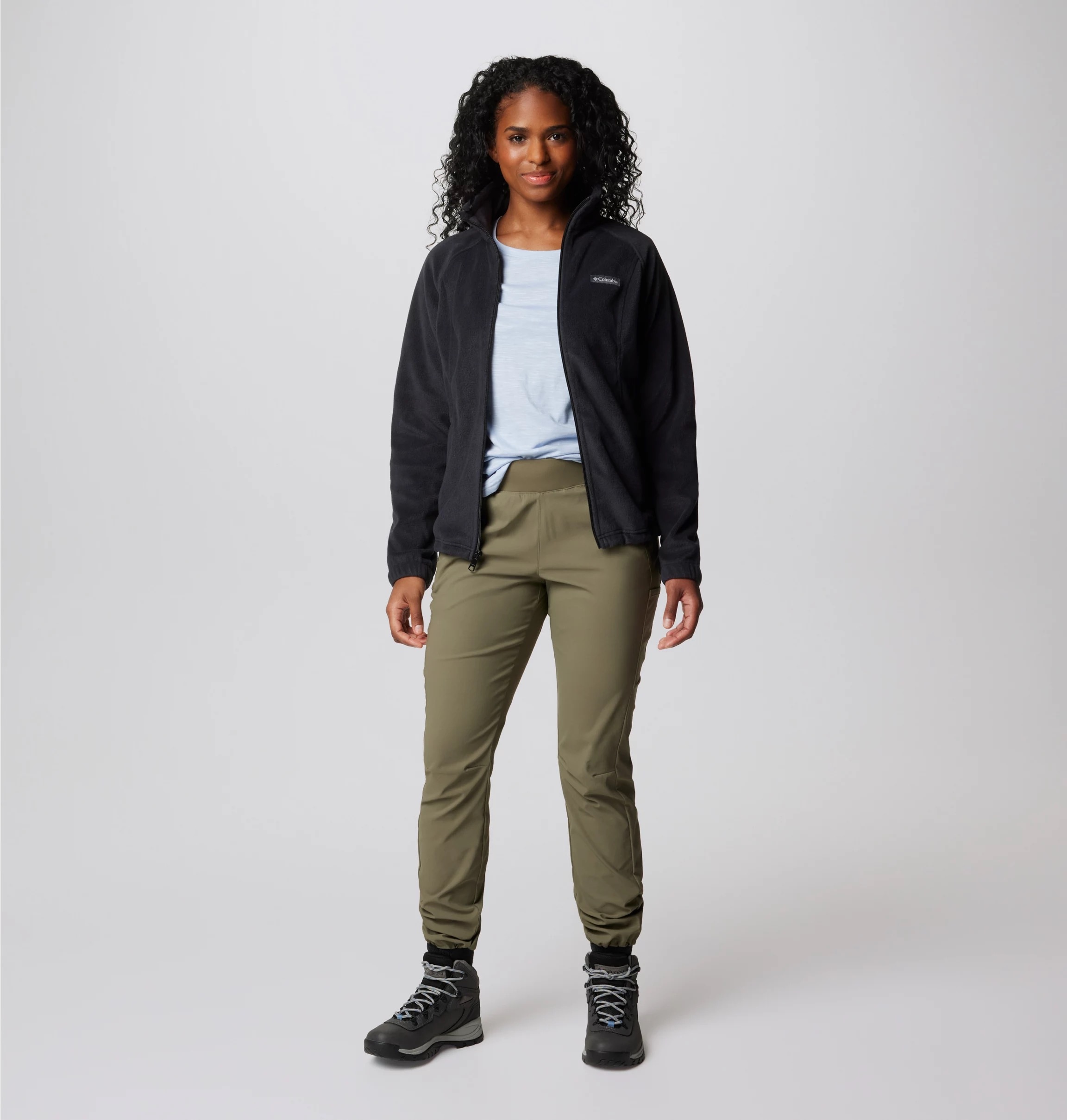 Columbia Fleecejacke »Benton Springs™« sportlicher Stil, moderner klassischer Schnitt, Übergangsjacke