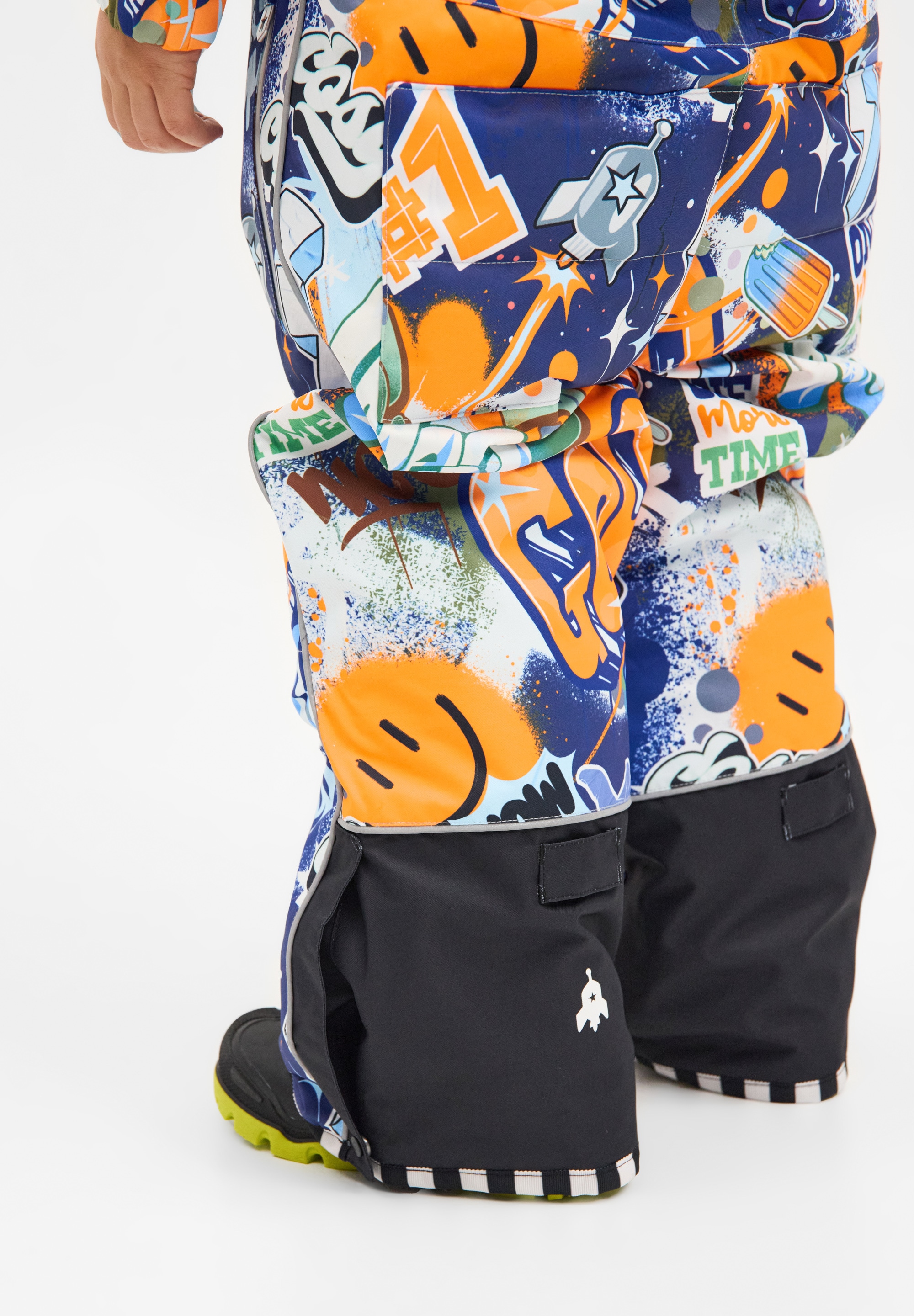 WeeDo Schneeoverall »COSMO SPRAYPRINT 26 Schneeanzug« Mitwachsender Schneeanzug