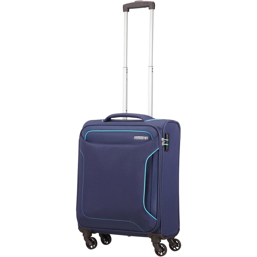 American Tourister® Weichgepäck-Trolley »Holiday Heat, 55 cm, navy«, 4 Rollen