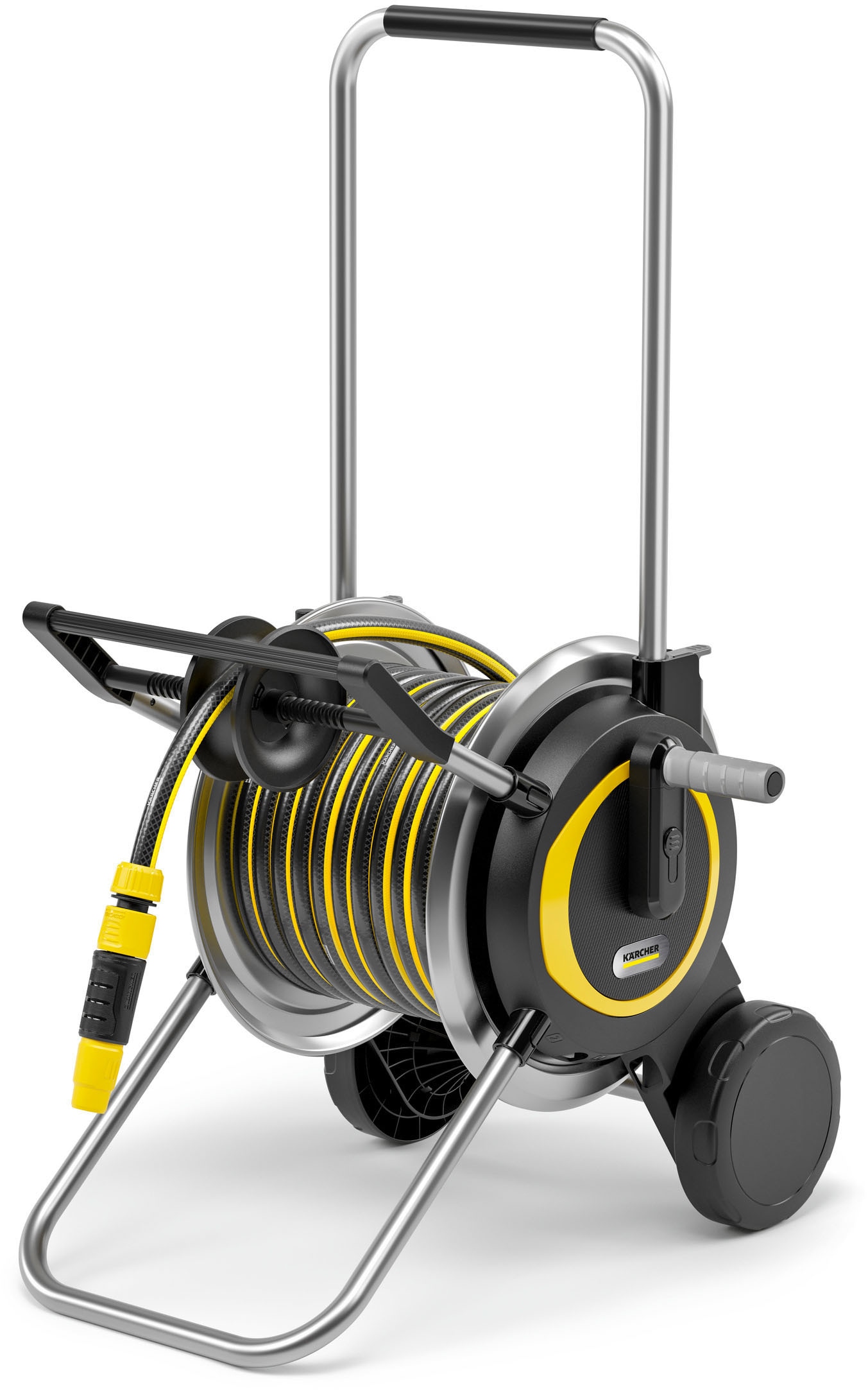 Schlauchwagen KÄRCHER, B:47,5cm H:89,6cm T:56,5cm, schwarz, Kunststoff, Metall, Schlauchtrommeln, "HT 5.20 M Set"