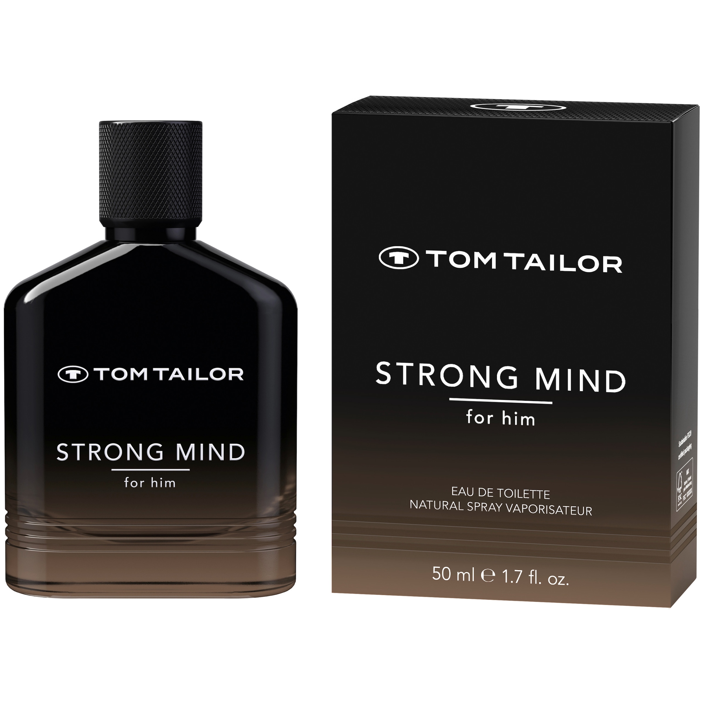 TOM TAILOR Eau de Toilette »STRONG MIND« EdT 50 ml Man