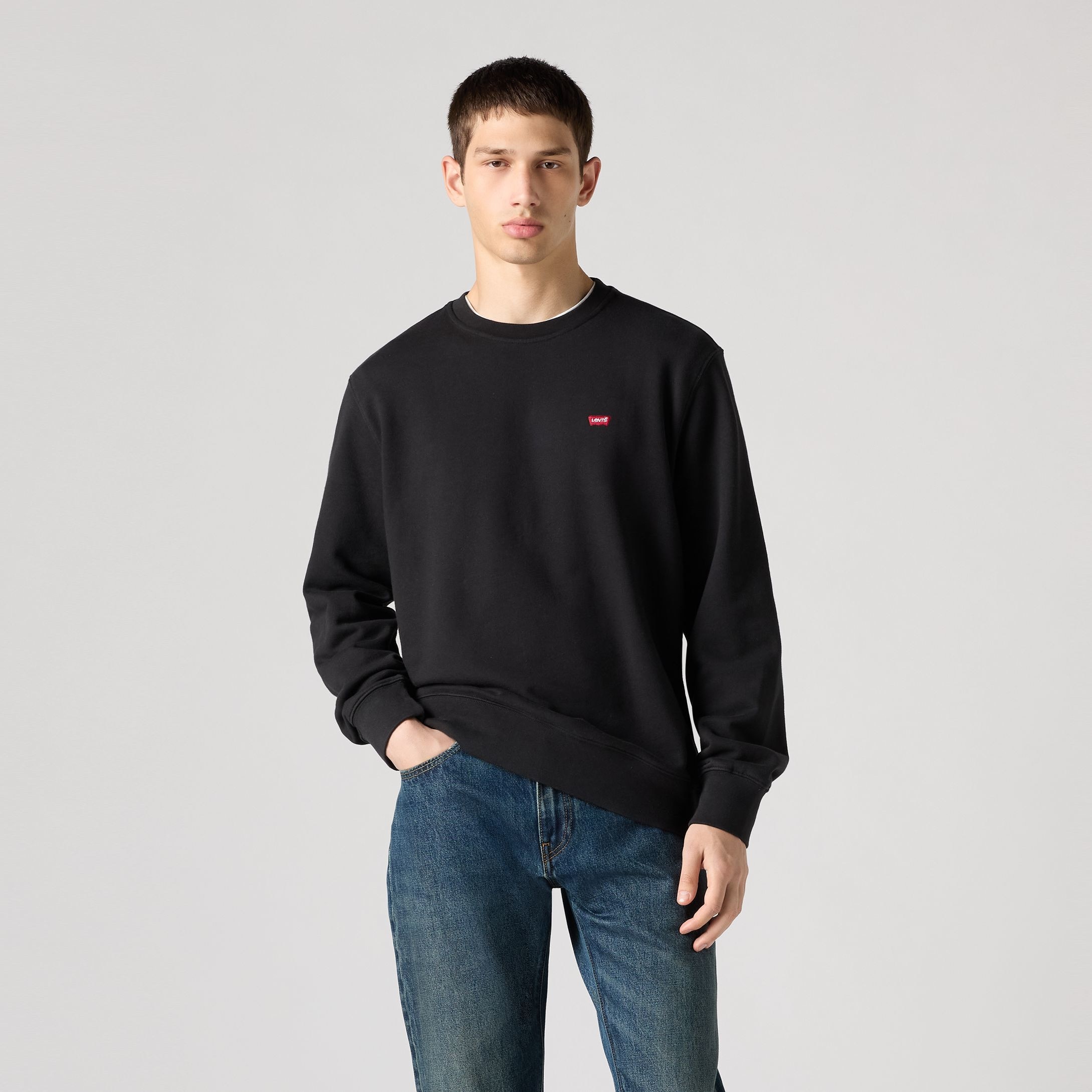 Levi's® Sweatshirt »SWEATSHIRT NEW ORIGINAL CREW«, Innen weich angeraut
