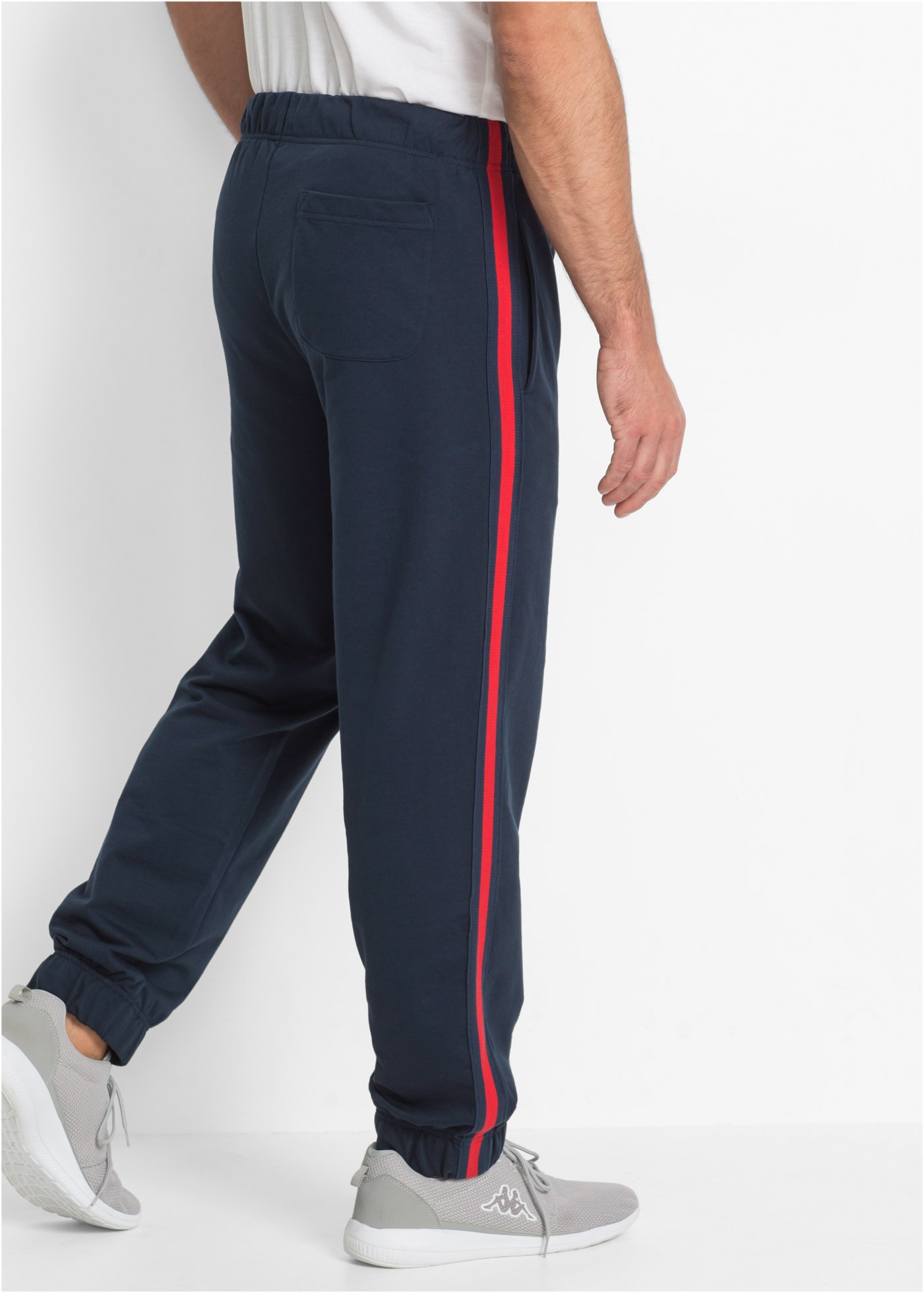 bonprix Jogginghose aus Baumwolle und Polyester, mit vollelastischem Bund, günstig online kaufen