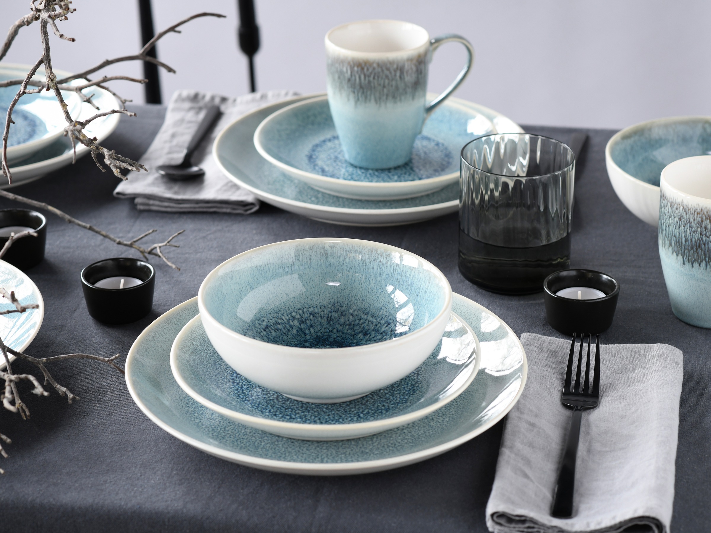 CreaTable Kombiservice "Caldera, Kombi-Service, 16-tlg" Reaktivglasur günstig online kaufen