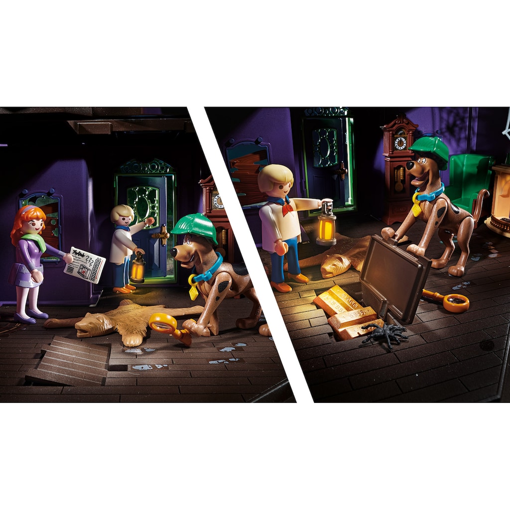 Playmobil® Konstruktions-Spielset »Abenteuer im Geisterhaus (70361), SCOOBY-DOO!«, (177 St.)