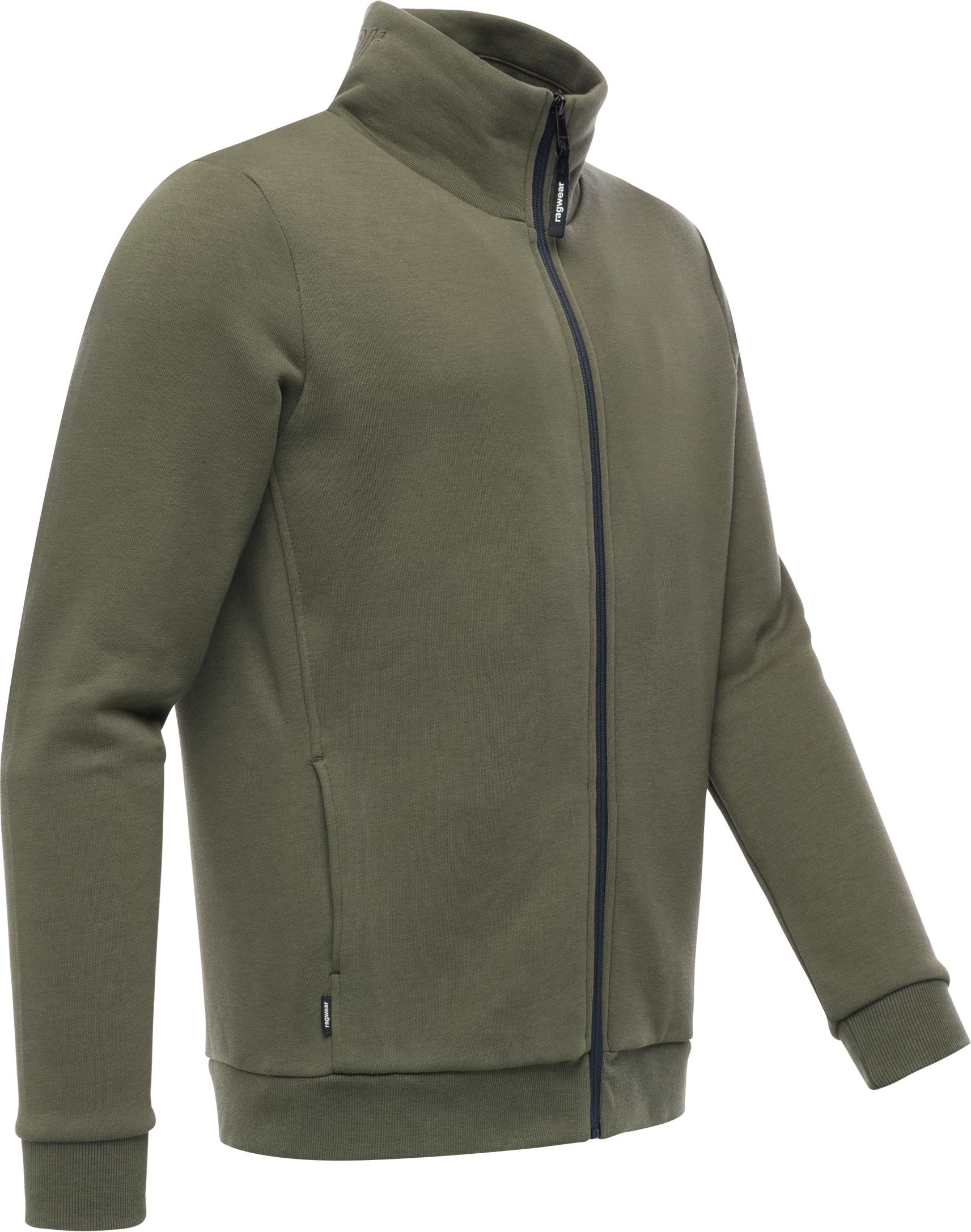 Ragwear Sweatjacke »Jettrys«, Weiche Herren Alltagsjacke