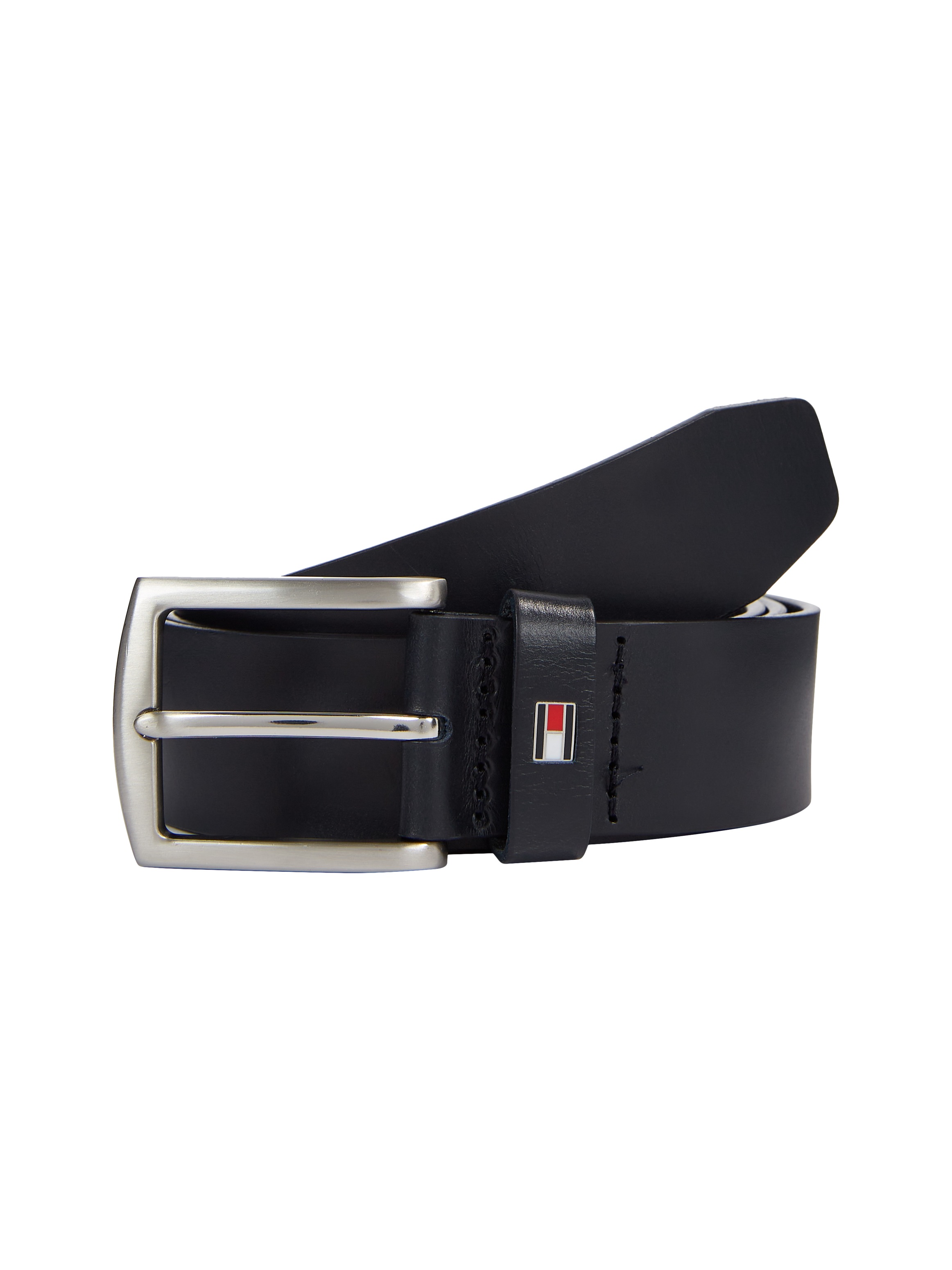 Tommy Hilfiger Ledergürtel "DENTON 3,5 cm breit" Robuster Ledergürtel mit F günstig online kaufen