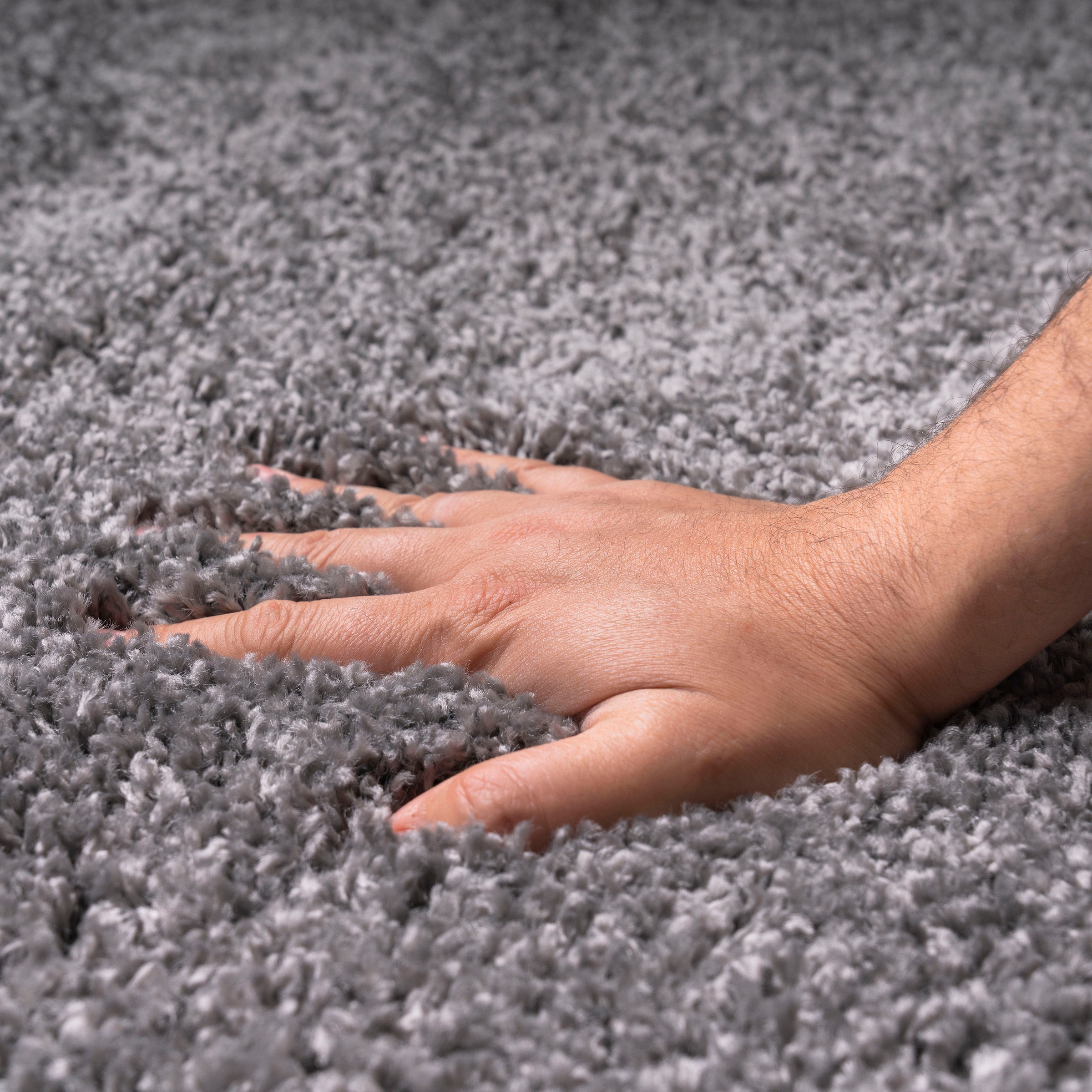 Home affaire Hochflor-Teppich »Shaggy 30«, rechteckig, 30 mm Höhe, Teppich, Uni Farben, besonders weich und kuschelig