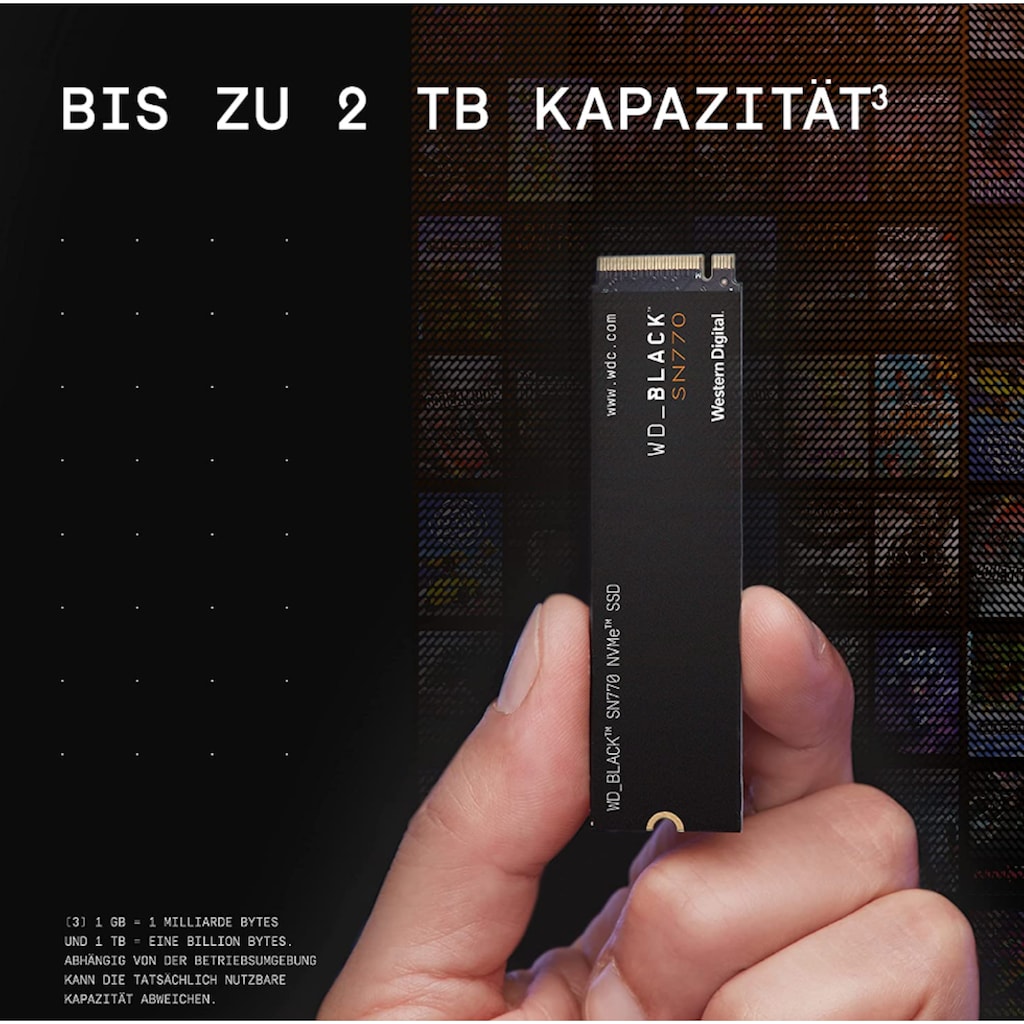 WD_Black Gaming-SSD »SN770 NVMe«