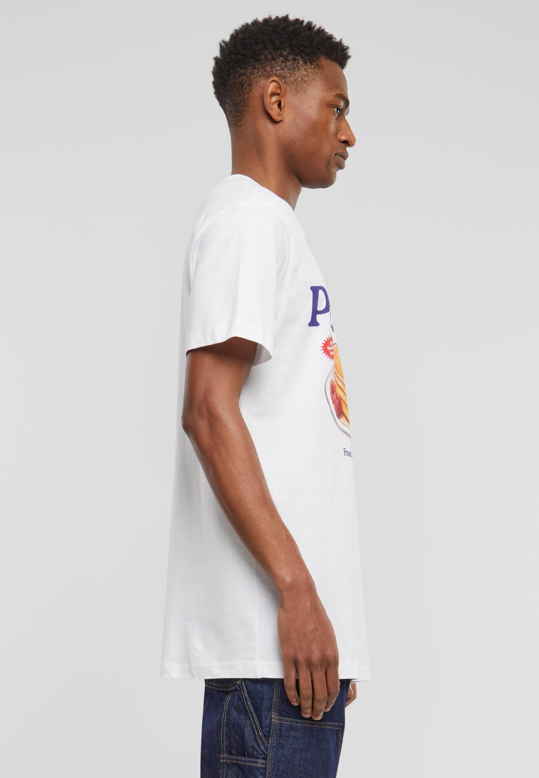 MisterTee T-Shirt »MisterTee Herren Pancake Club Tee«, (1 tlg.)