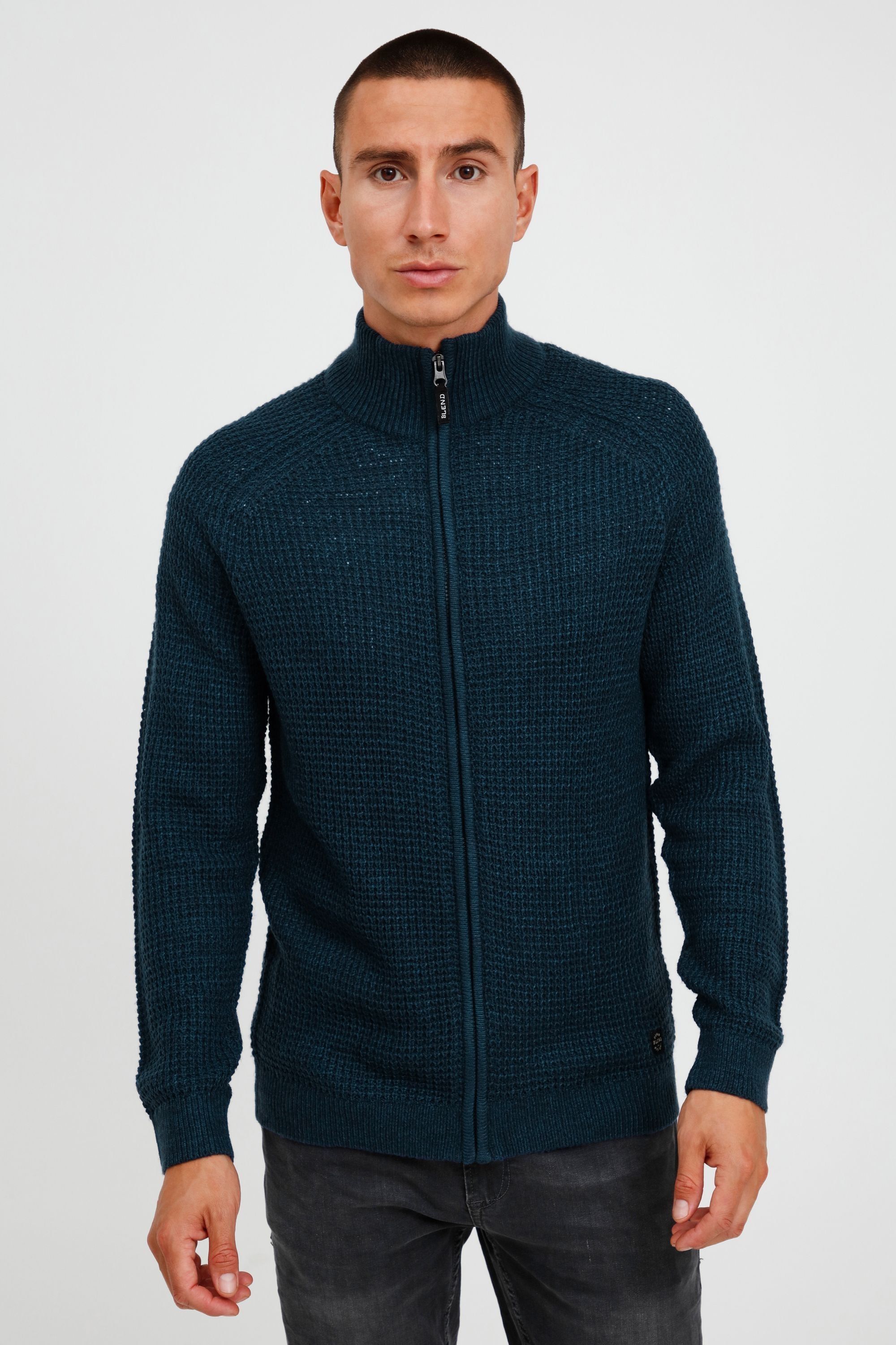 Blend Strickjacke "BHCarmelo", Strickjacke mit Stehkragen günstig online kaufen