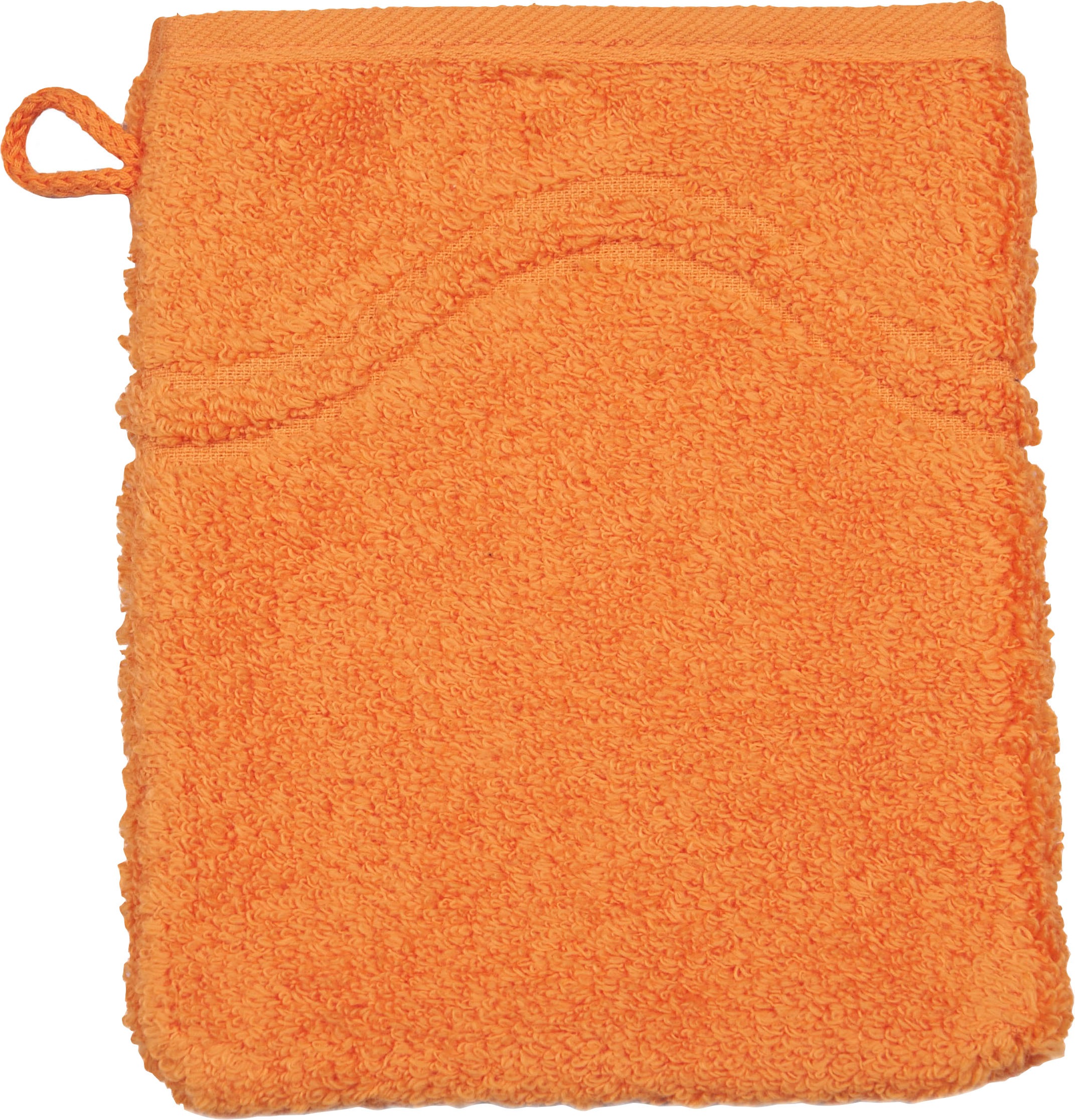 ROSS Waschhandschuh »Cashmere feeling«, (Packung, 6 St.), mit Wellen-Bordüre