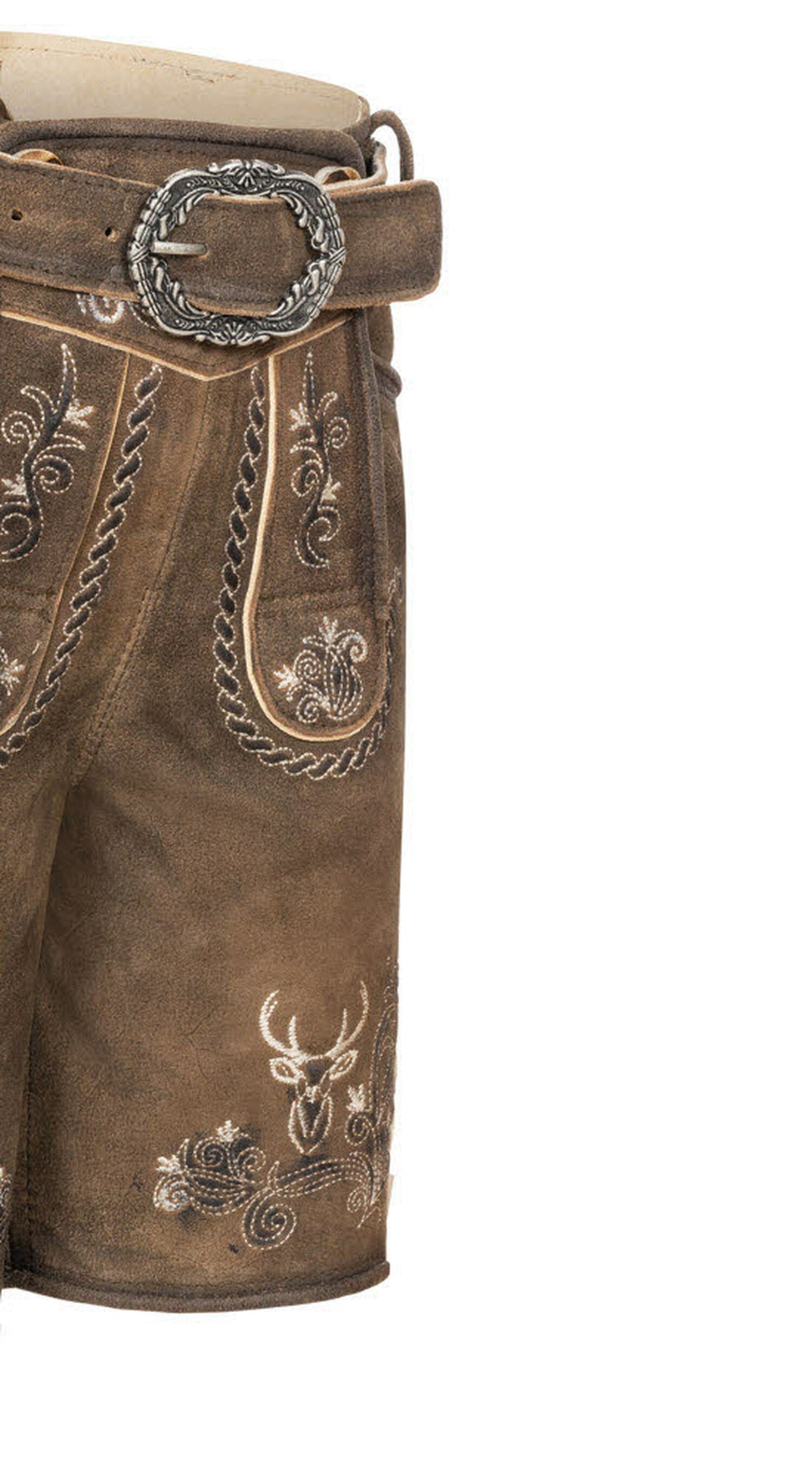Nübler Trachtenlederhose »Kinderlederhose kurz Edgar«