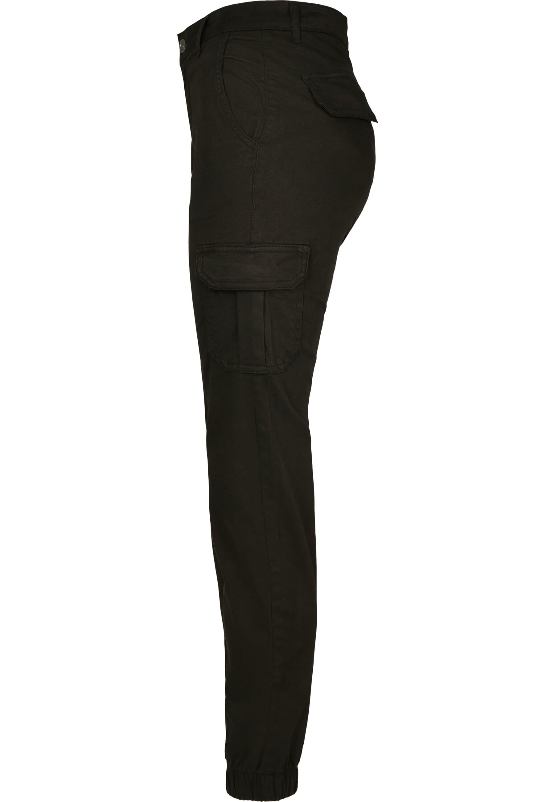 URBAN CLASSICS Cargohose »Urban Classics Damen Ladies High Waist Cargo Pants«, (1 tlg.)