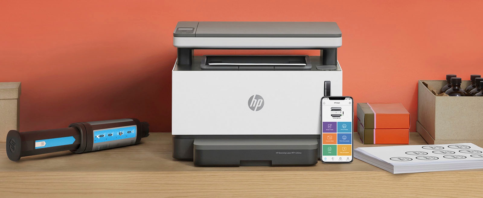 HP Multifunktionsdrucker »Neverstop Laser MFP 1202nw«