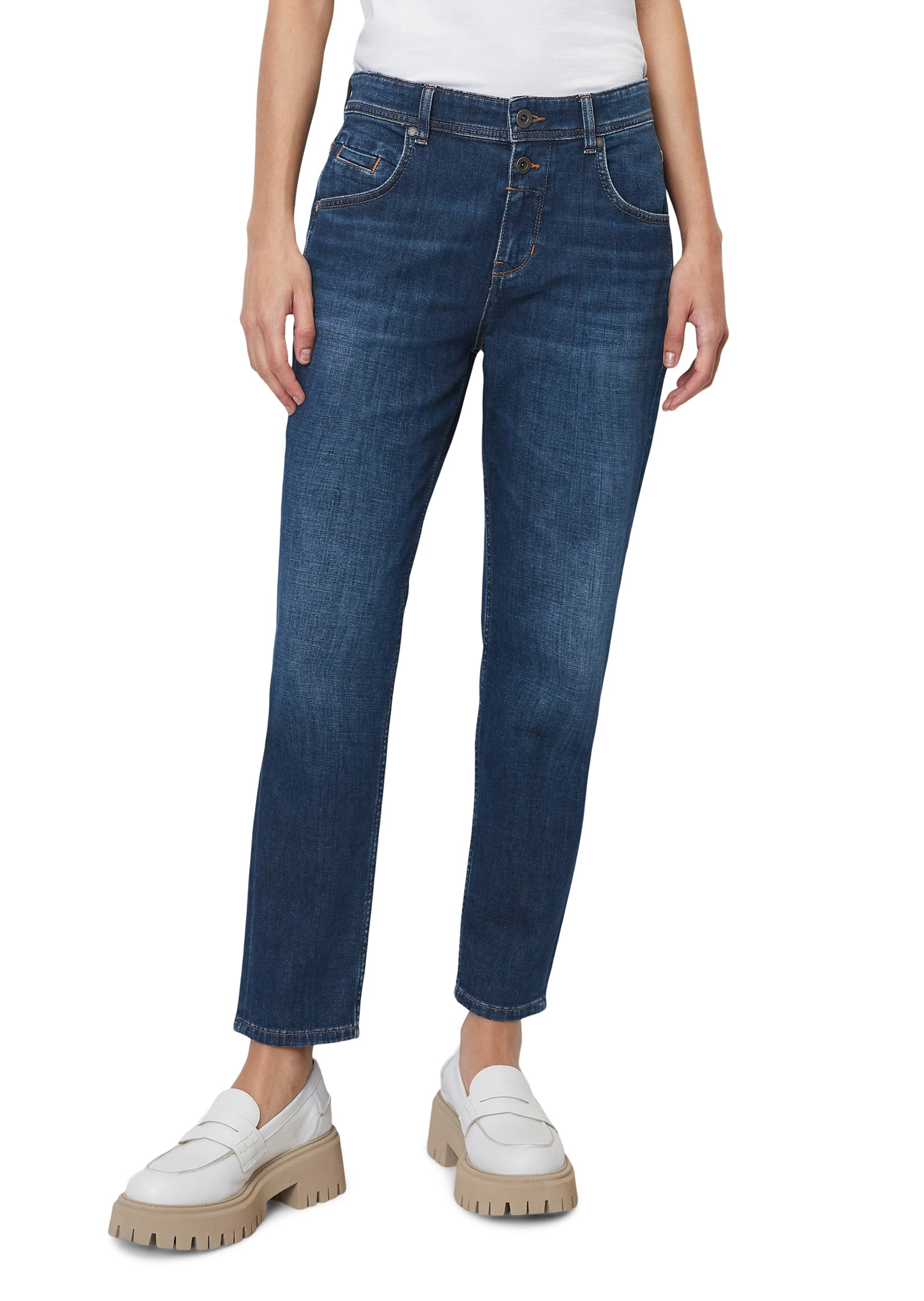 Marc OPolo Boyfriend-Jeans "aus softem Baumwoll-Stretch"