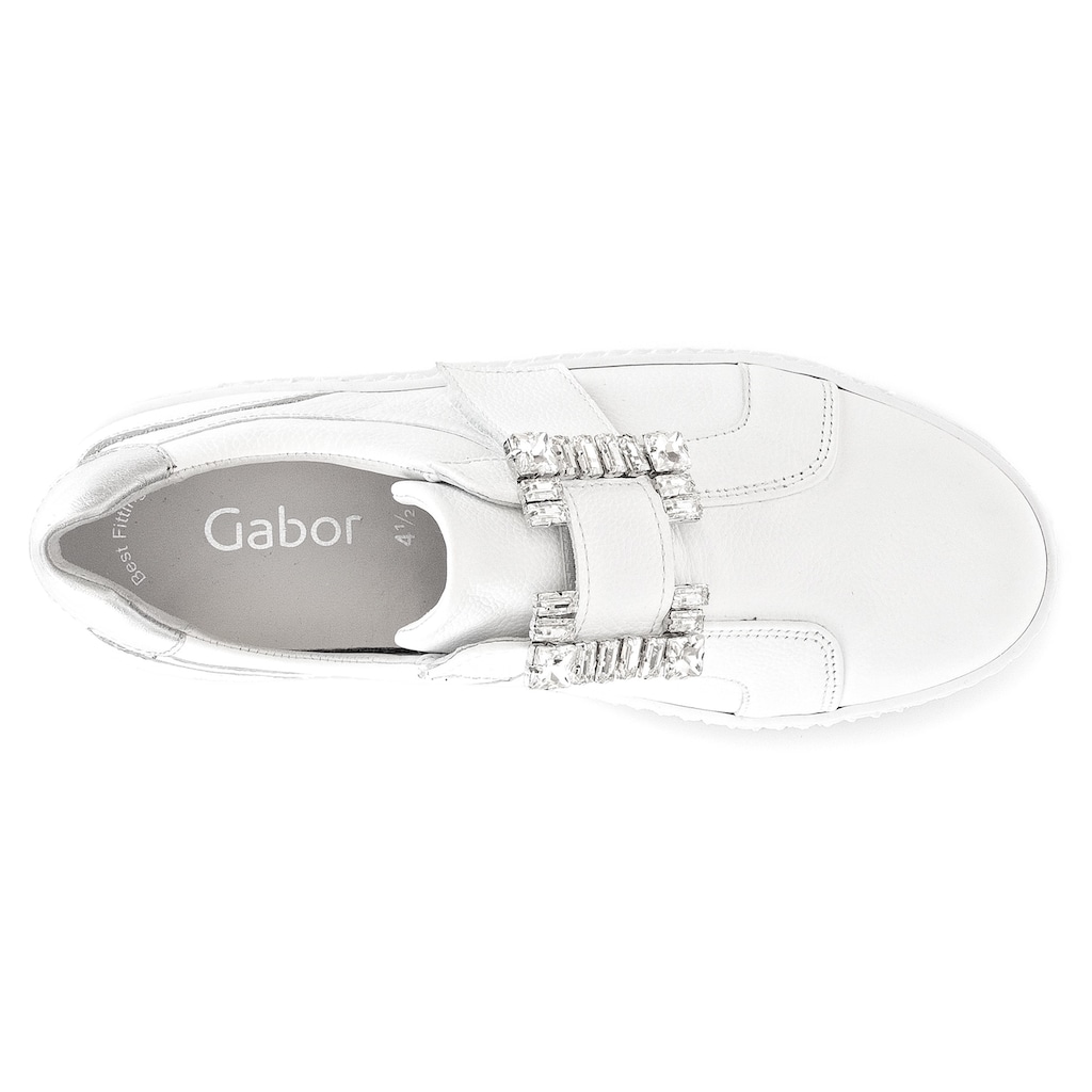 Gabor Slip-On Sneaker, Slipper, Plateausneaker, Edel Sneaker mit Best Fitting-Ausstattung