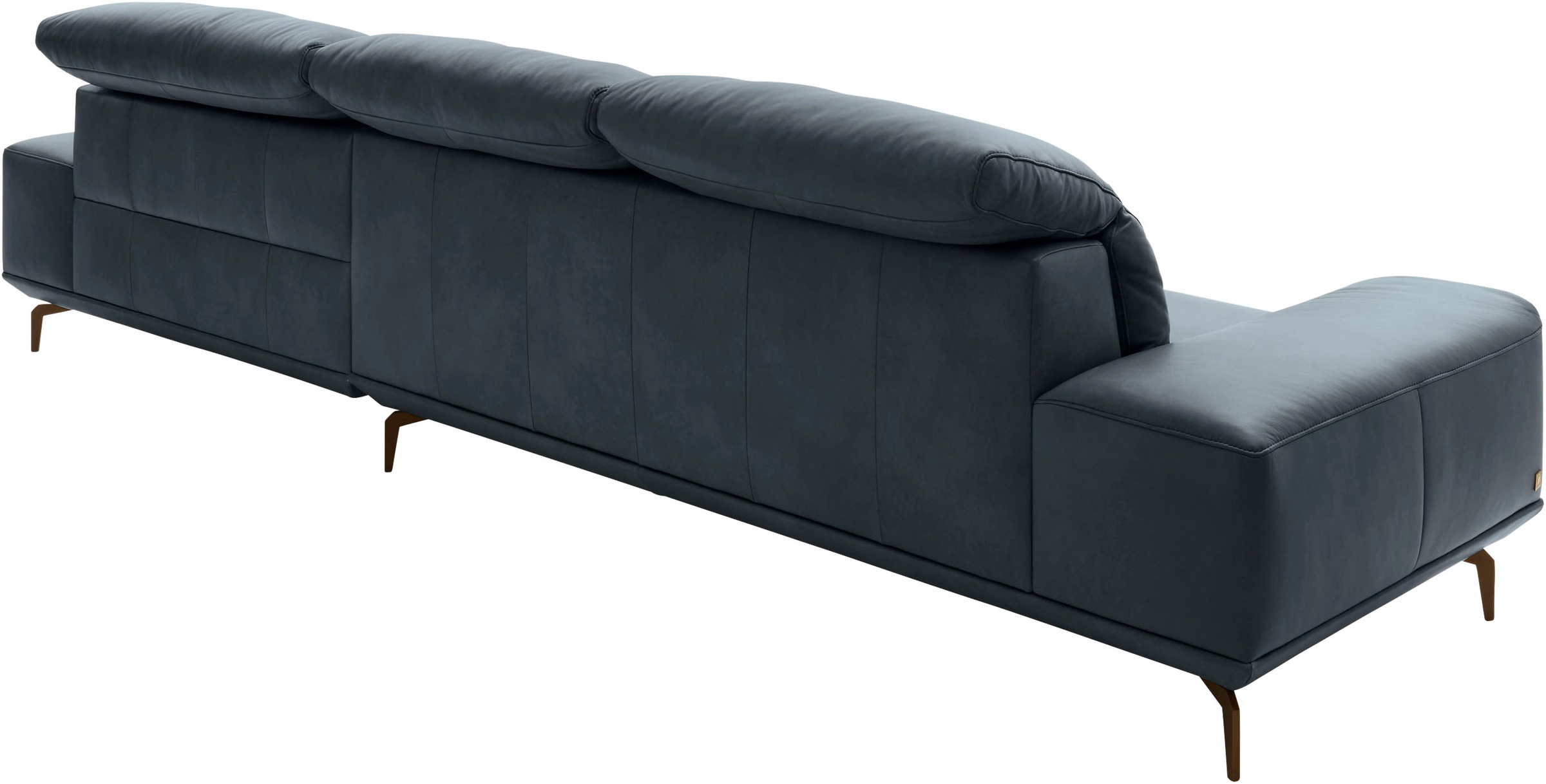 Musterring Wohnlandschaft »MR 2490«, Bronze-Fuß, Sitzhöhe 48cm, wahlweise mit Funktionen, Maße 342 x 207 cm