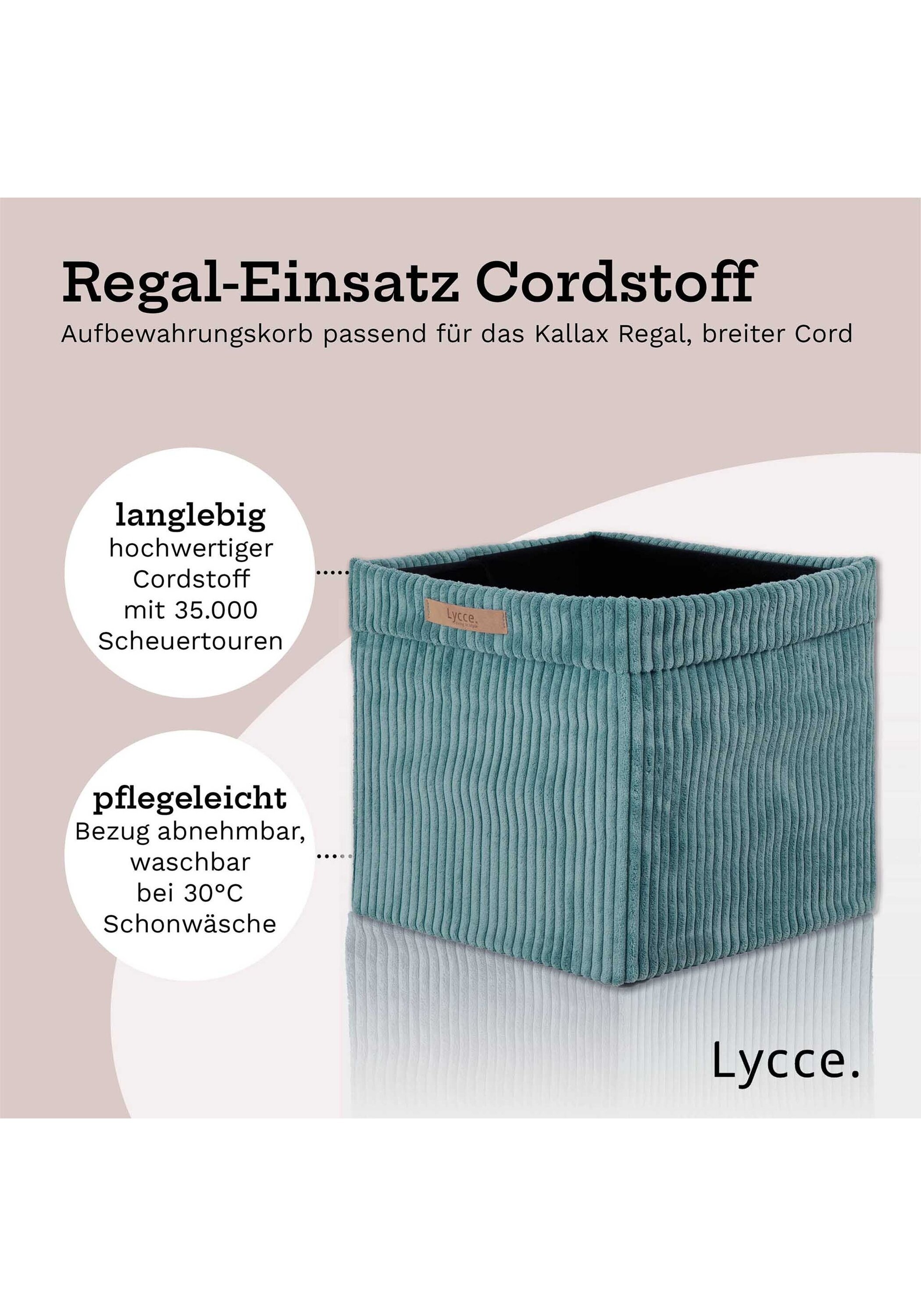 Lycce Aufbewahrungsbox »Aufbewahrungskorb Faltbare Aufbewahrungsbox Cord 4P 4er Pack«
