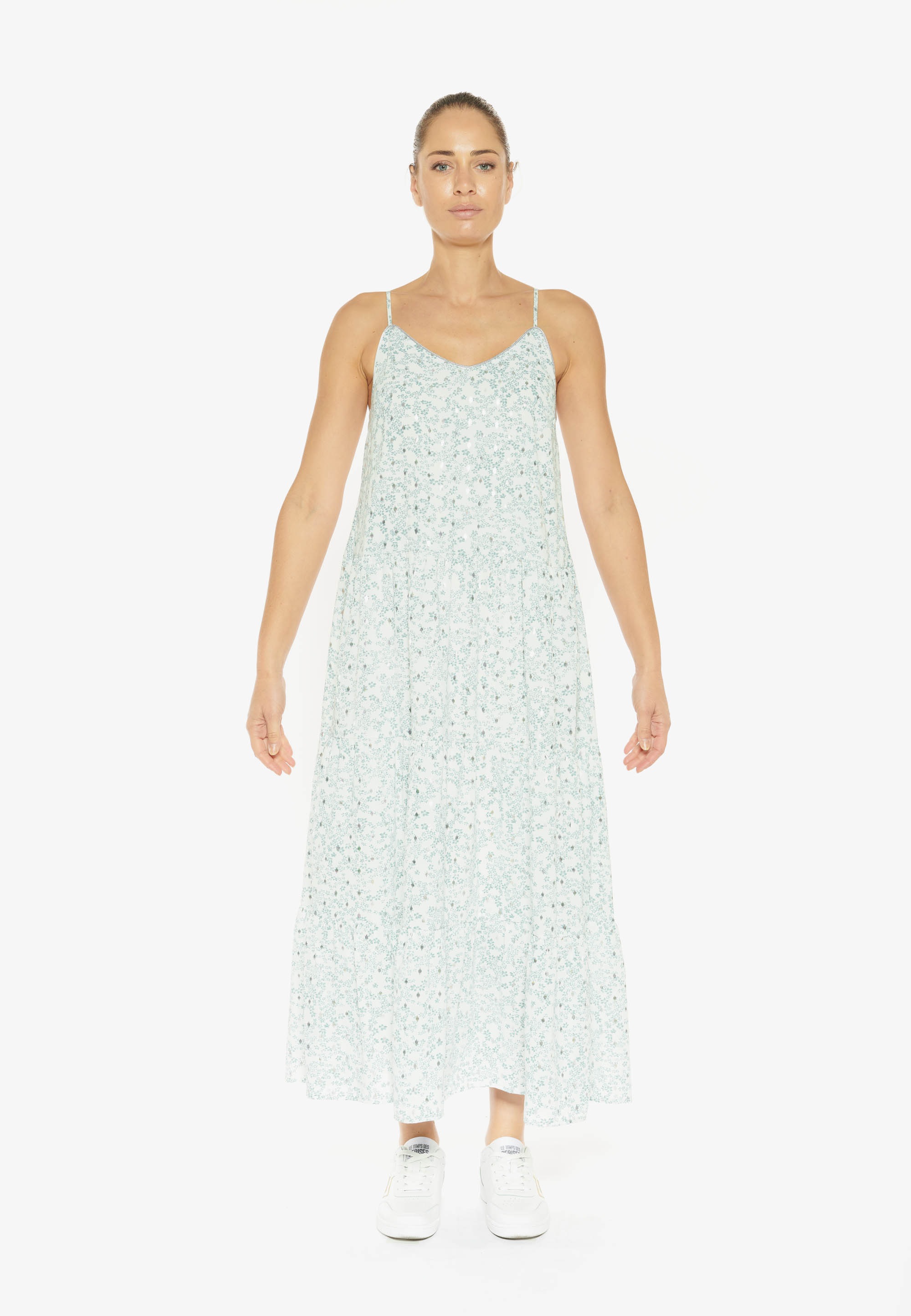 Le Temps Des Cerises Jerseykleid »LENA«, mit femininem Blütenprint