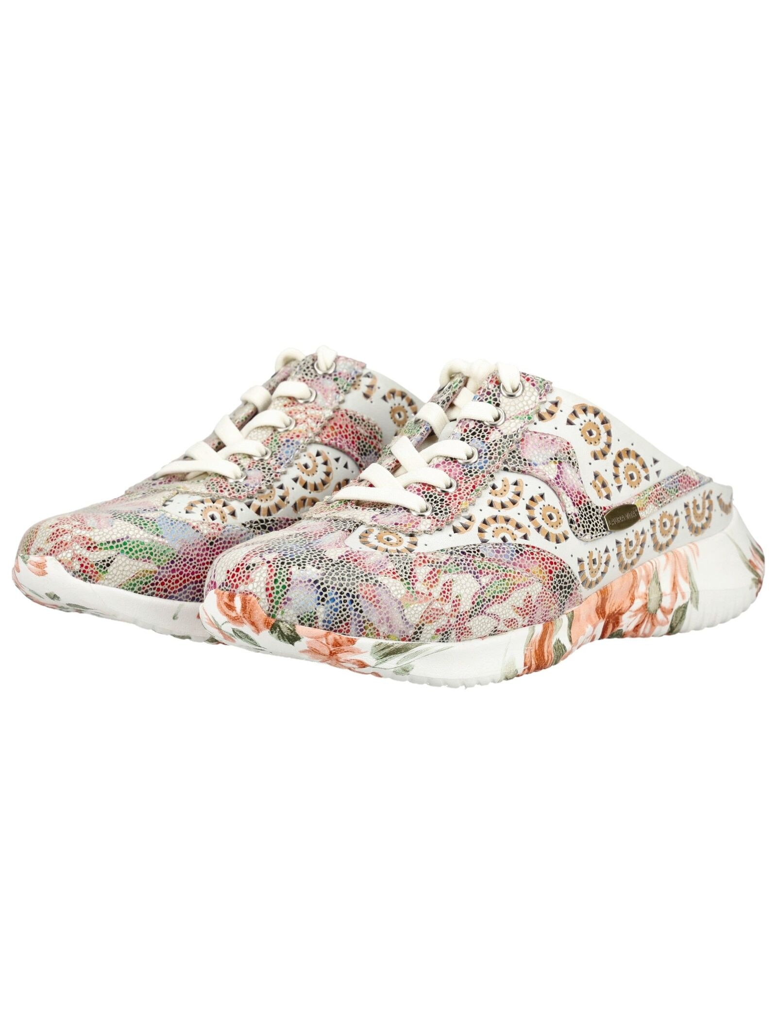 LAURA VITA Pantolette »LAURA VITA Pantoletten Leder/Textil«